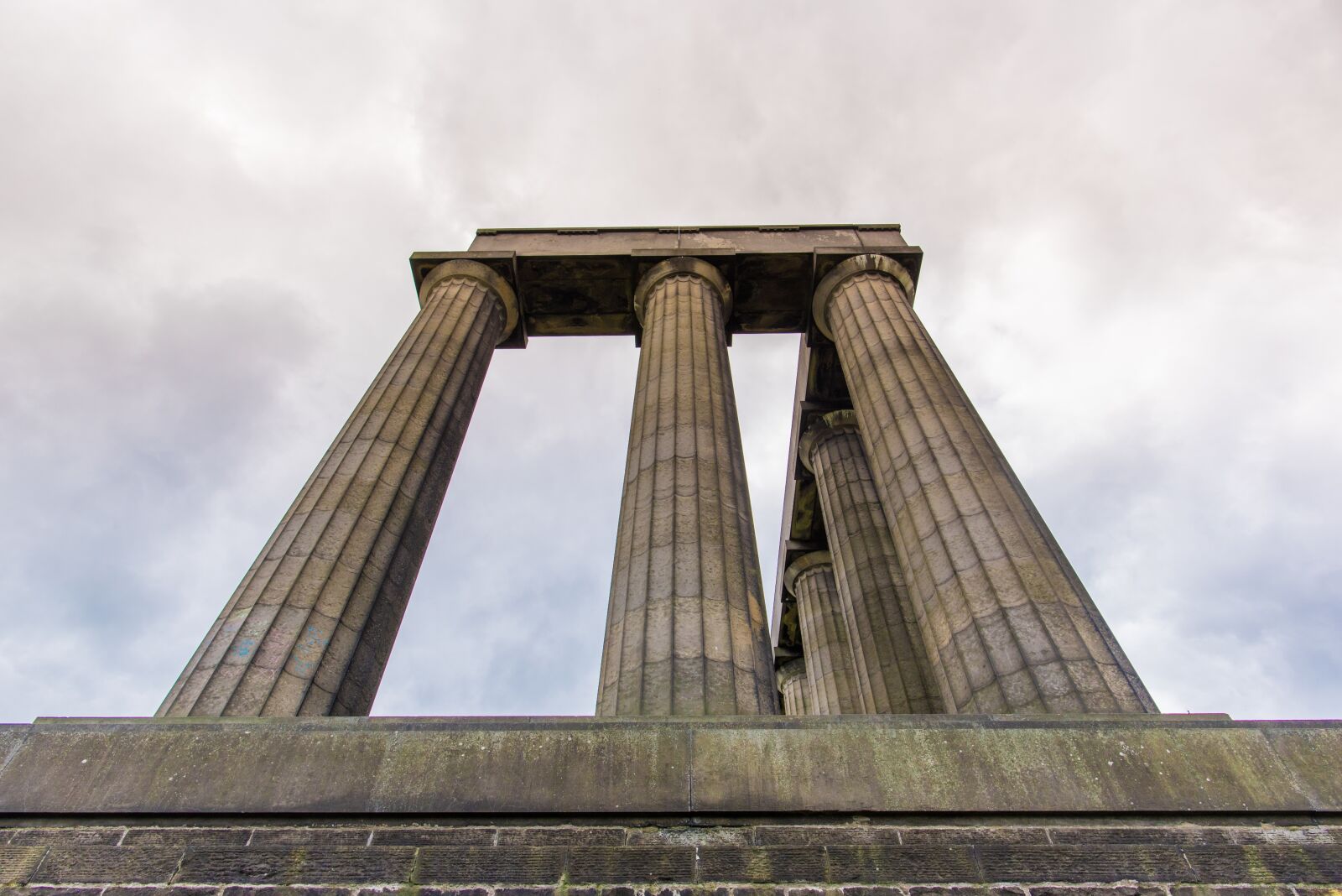 Nikon D750 sample photo. National monument of scotland photography