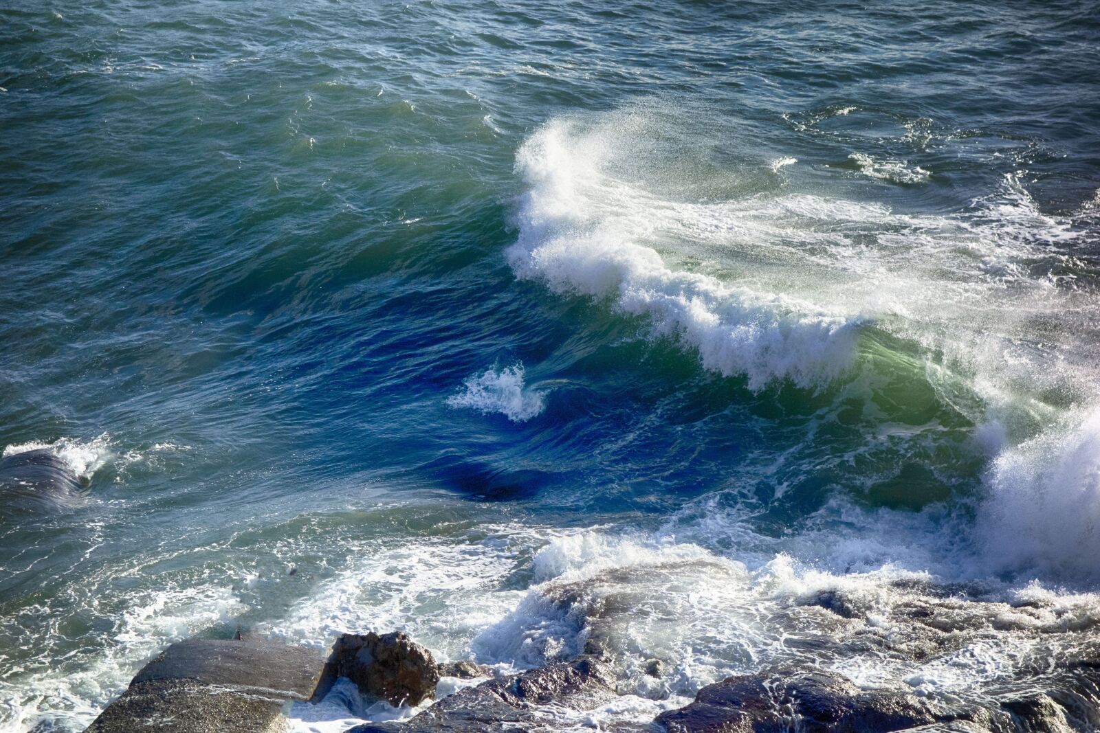Sony Cyber-shot DSC-RX100 sample photo. Onda, sea, sea storm photography