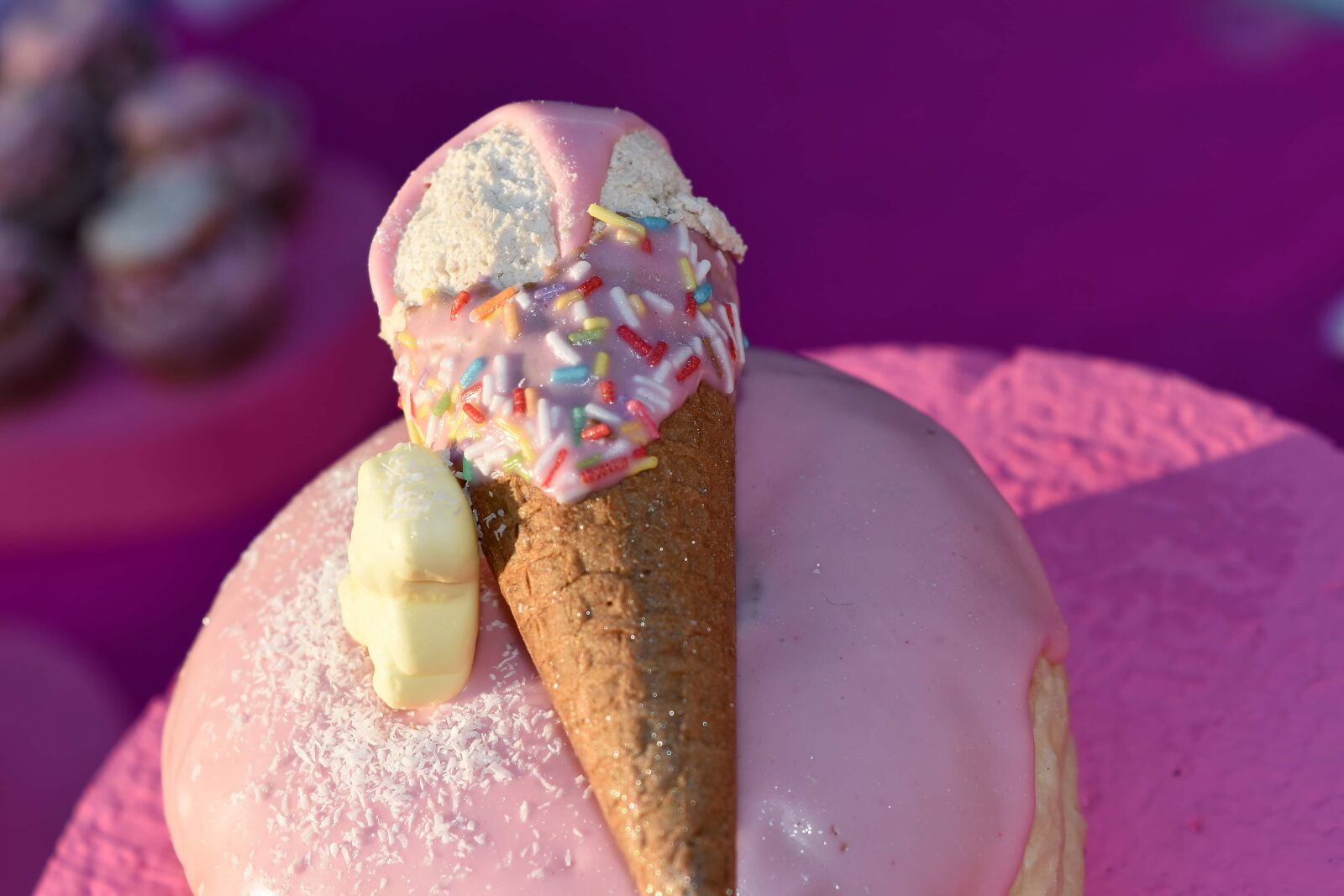 Nikon D5500 sample photo. Vanilla, dessert, food, ice photography