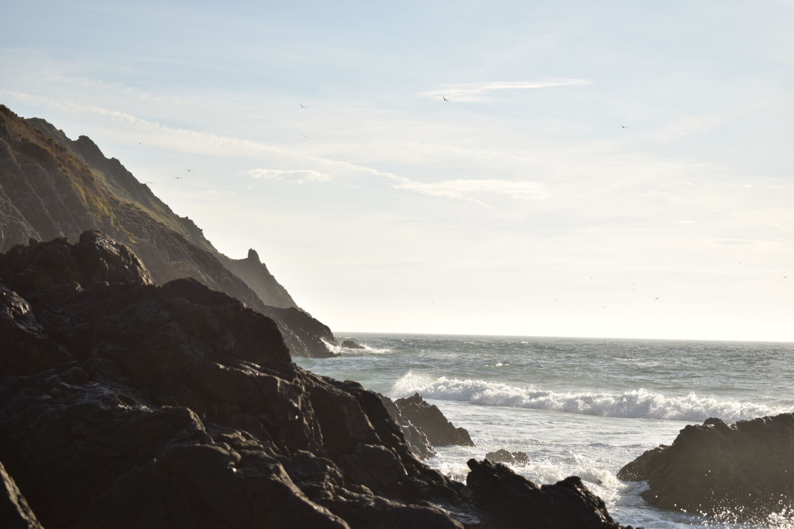 Nikon D3300 sample photo. Beach, ocean, rock, face photography