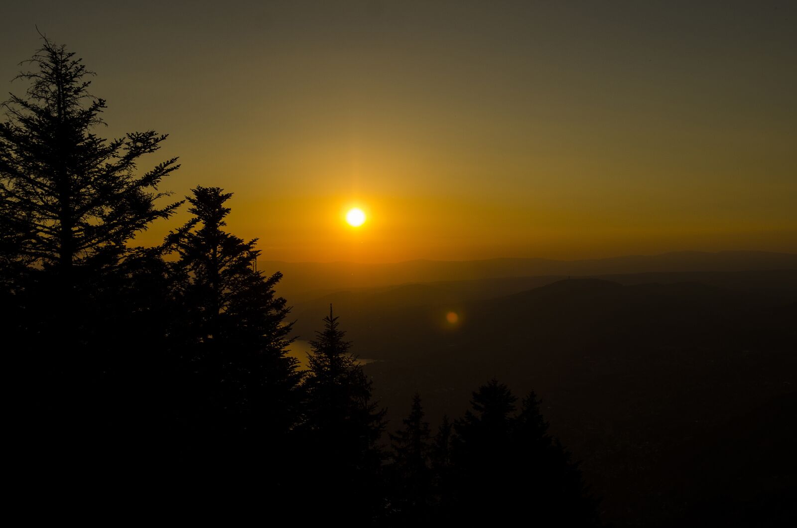 Nikon D7000 sample photo. Sunset, sun, landscape photography
