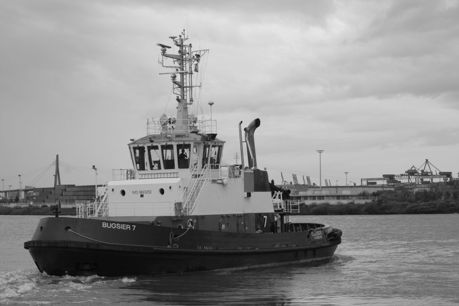 Nikon D7100 sample photo. Hamburg, elbe, tug photography
