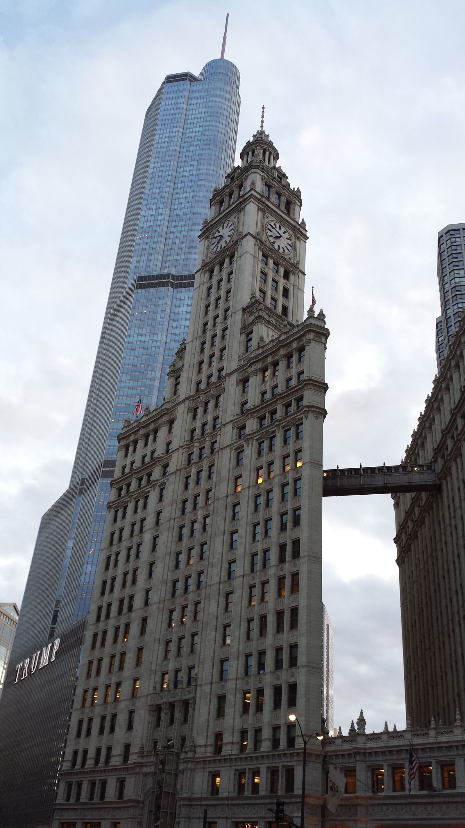 Samsung Galaxy S4 sample photo. Trump, tower, chicago photography