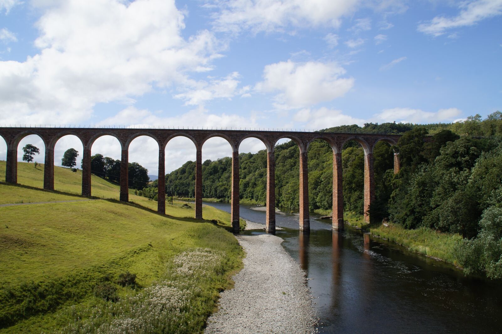 Sony SLT-A58 sample photo. Bridge, viaduct, scotland photography