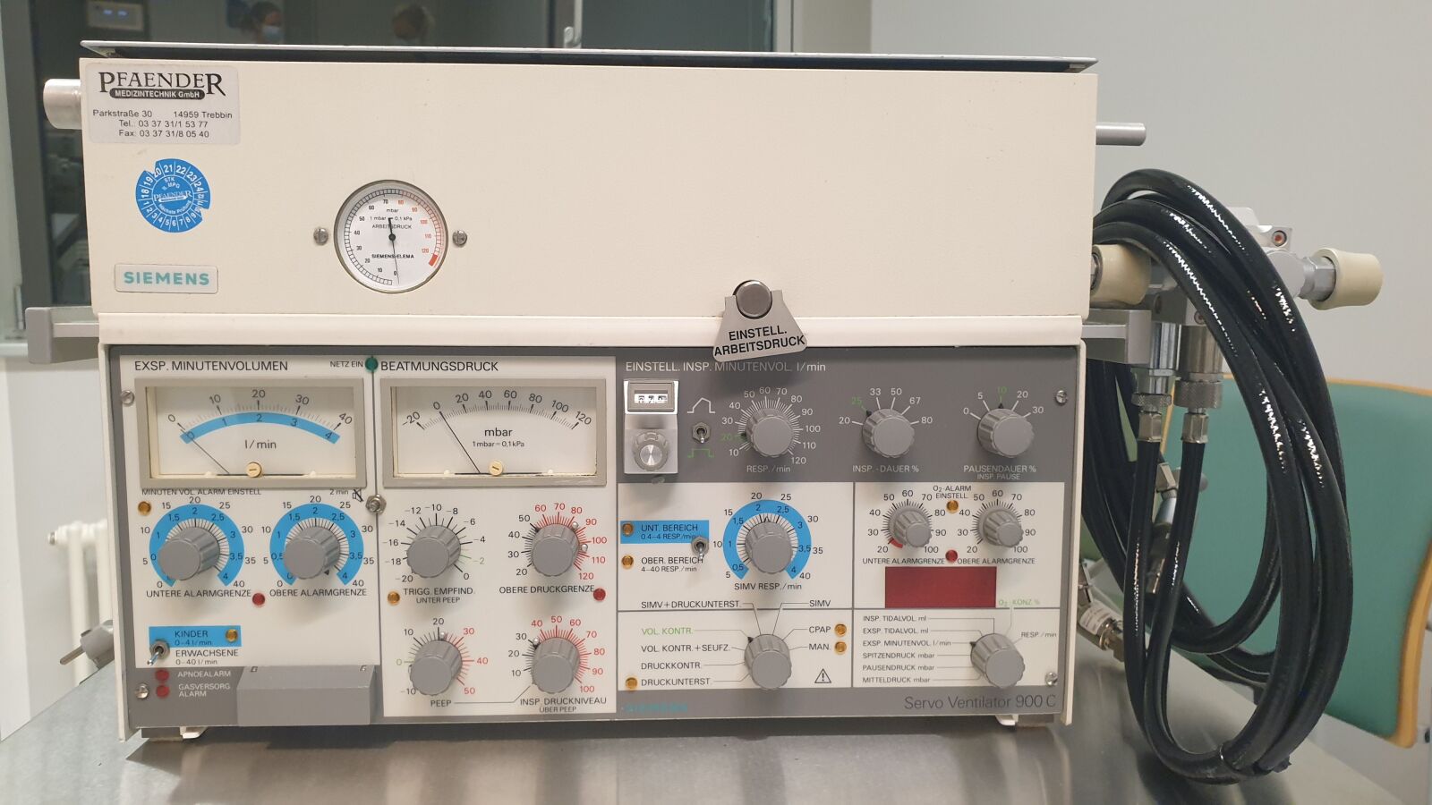 Samsung Galaxy S9 sample photo. Artificial respiration, respirator, servo photography