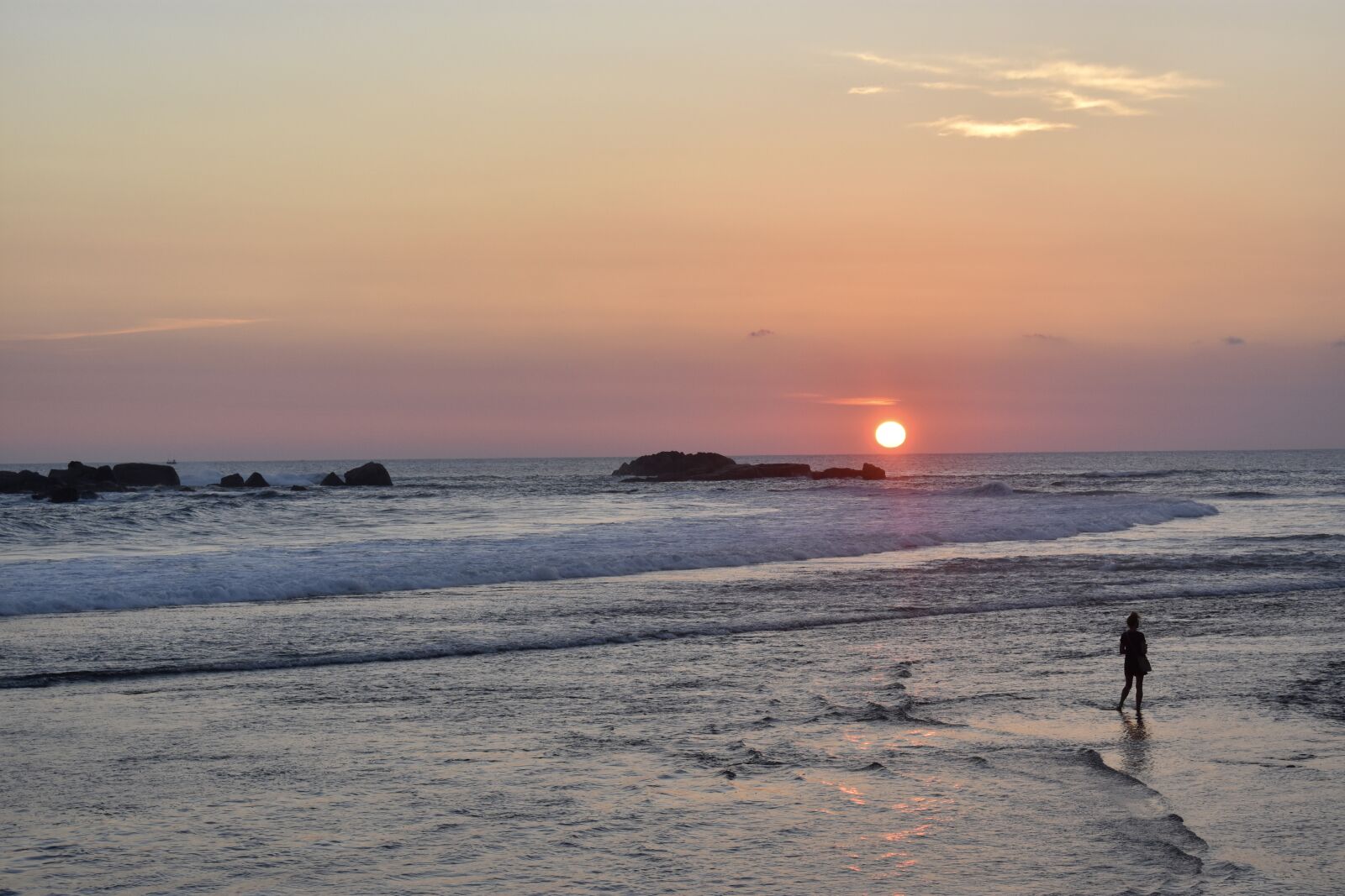 Nikon D3400 sample photo. Ocean, sunset, sea photography