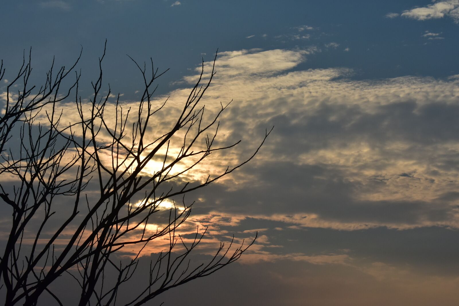 Nikon D3400 sample photo. Sunset, dusk, clouds photography