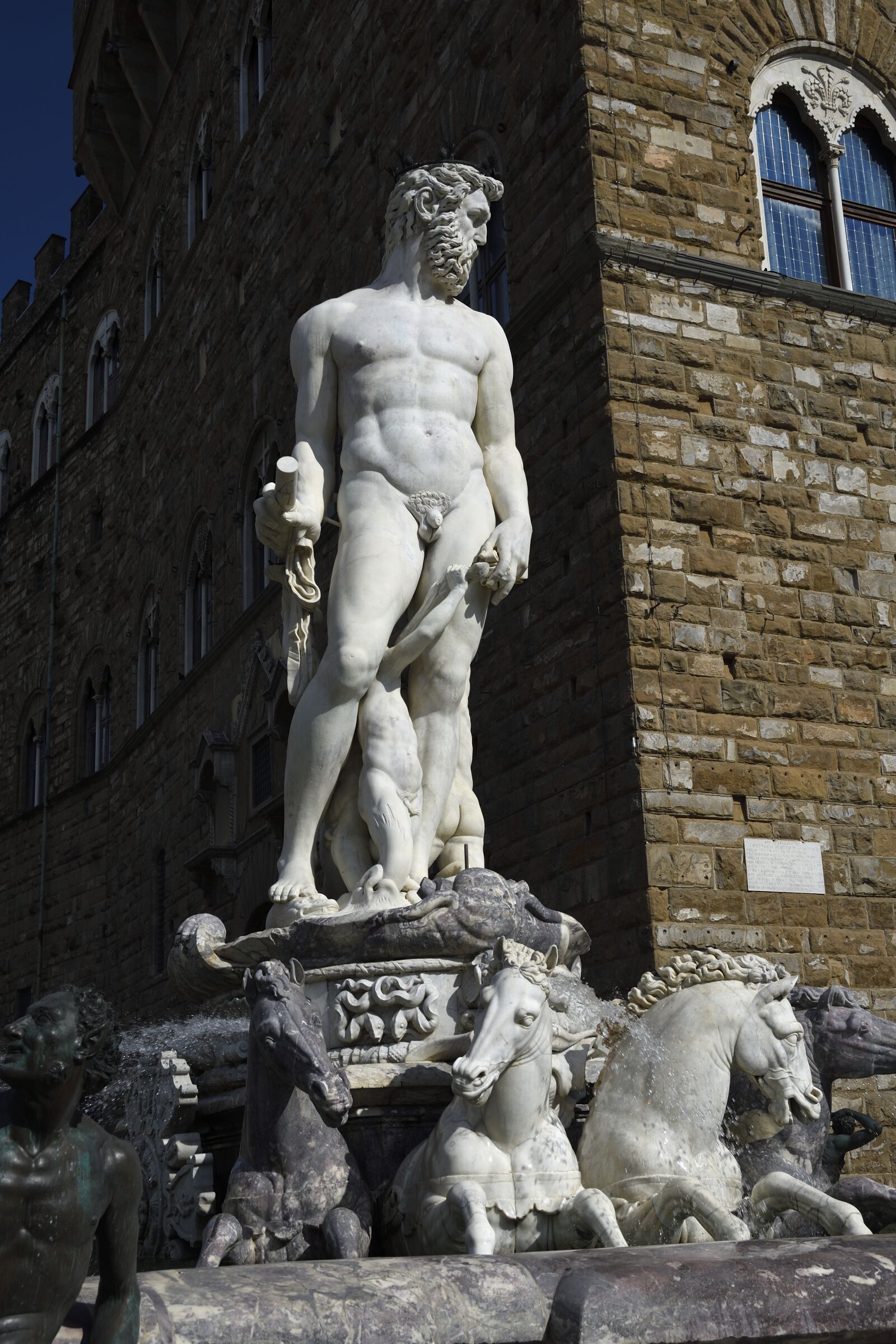 Nikon D500 sample photo. Florence, art, neptune fountain photography