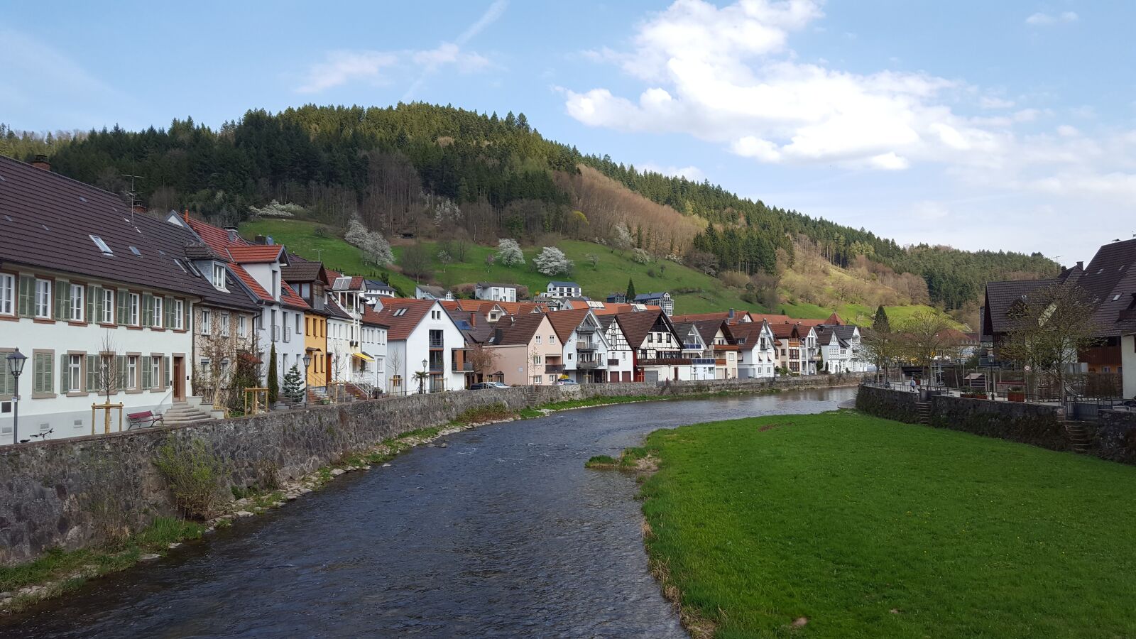 Samsung GALAXY S6 edge sample photo. Black forest, river, watercourse photography