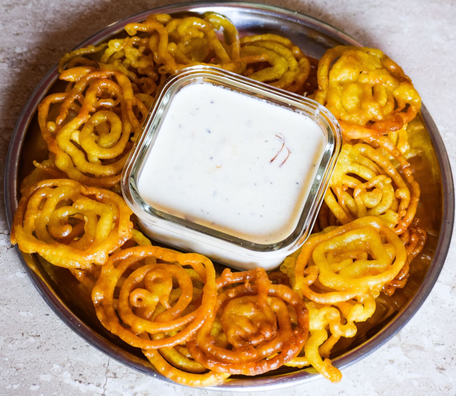 Nikon D3300 sample photo. Jalebi, rabdi, indian photography