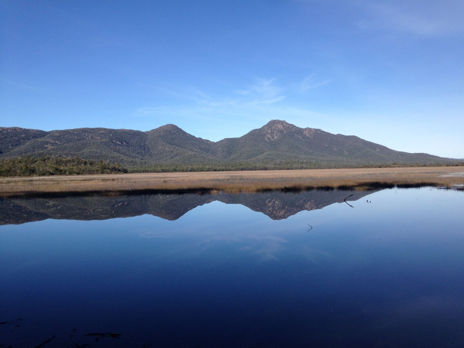 iPhone 5 back camera 4.12mm f/2.4 sample photo. Mountain, reflection, nature photography