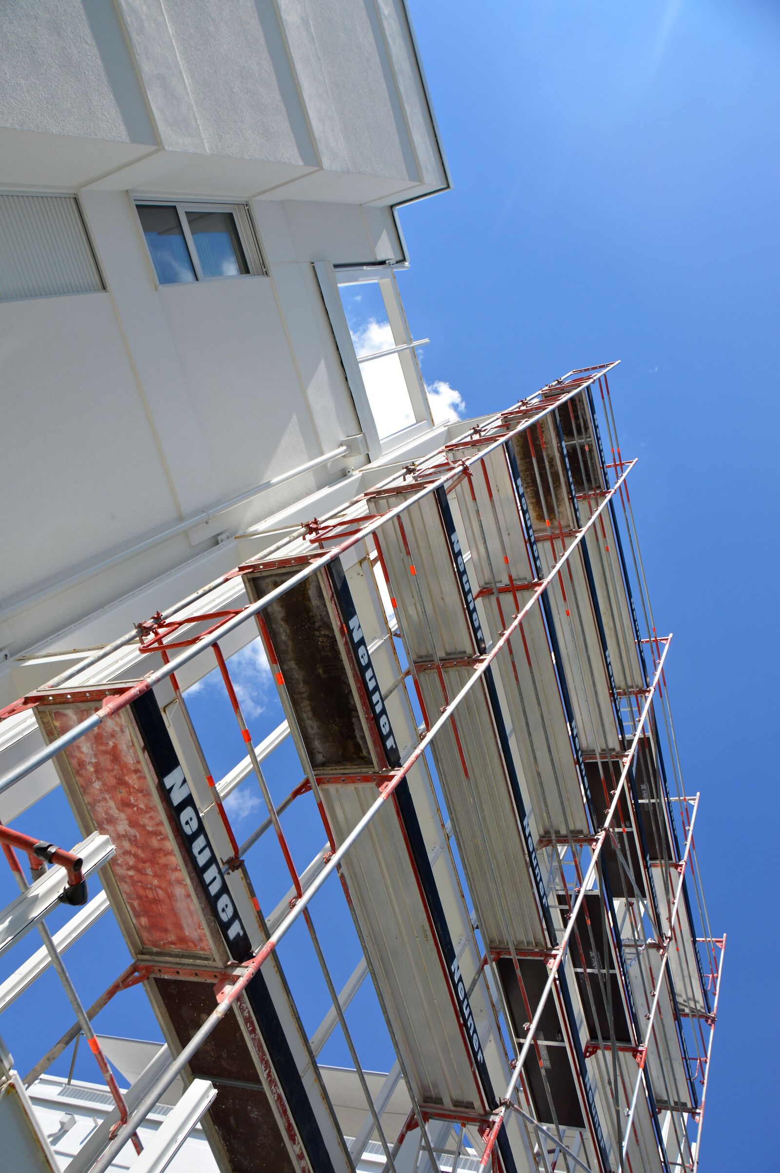 Nikon D3200 sample photo. Site, scaffold, kempten photography