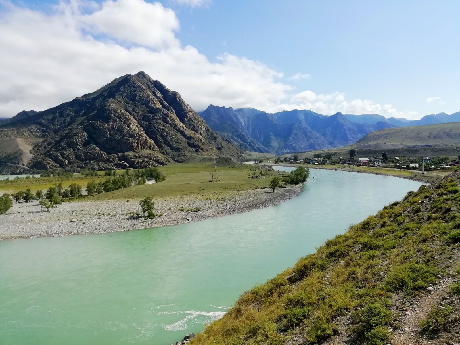 HUAWEI FIG-LX1 sample photo. Altai, mountains, river photography