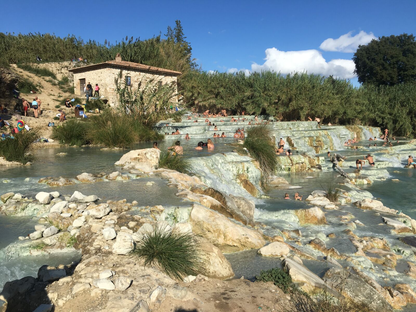 Apple iPhone 6s sample photo. Saturnia, terme, spa photography