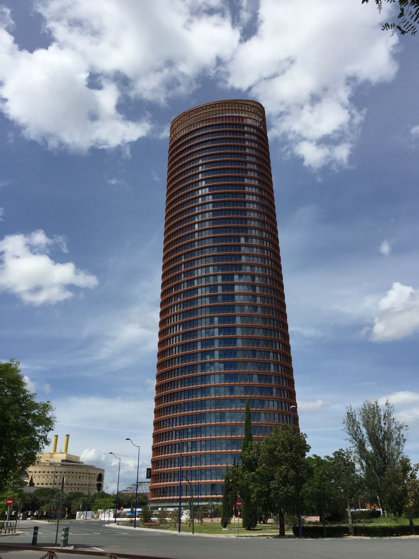 iPhone 6 Plus back camera 4.15mm f/2.2 sample photo. Tower seville, cajasol, torre photography