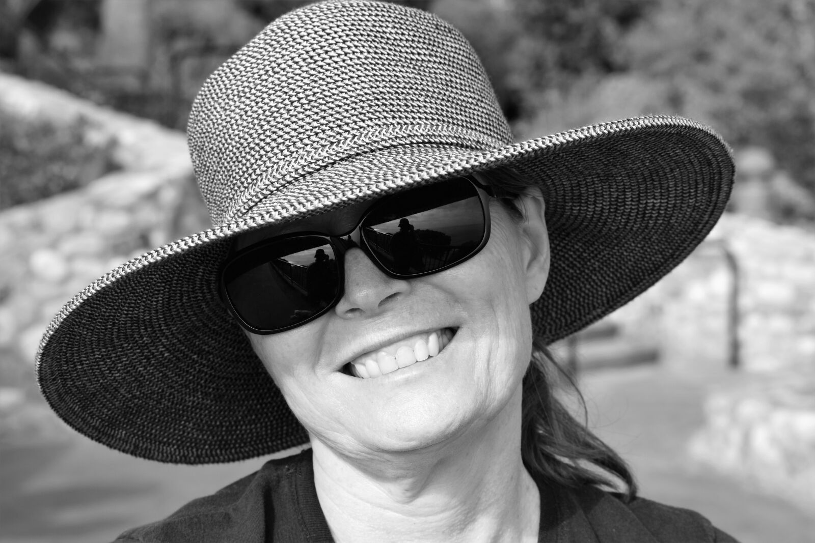 Nikon D3300 sample photo. Sun hat, smile, girl photography