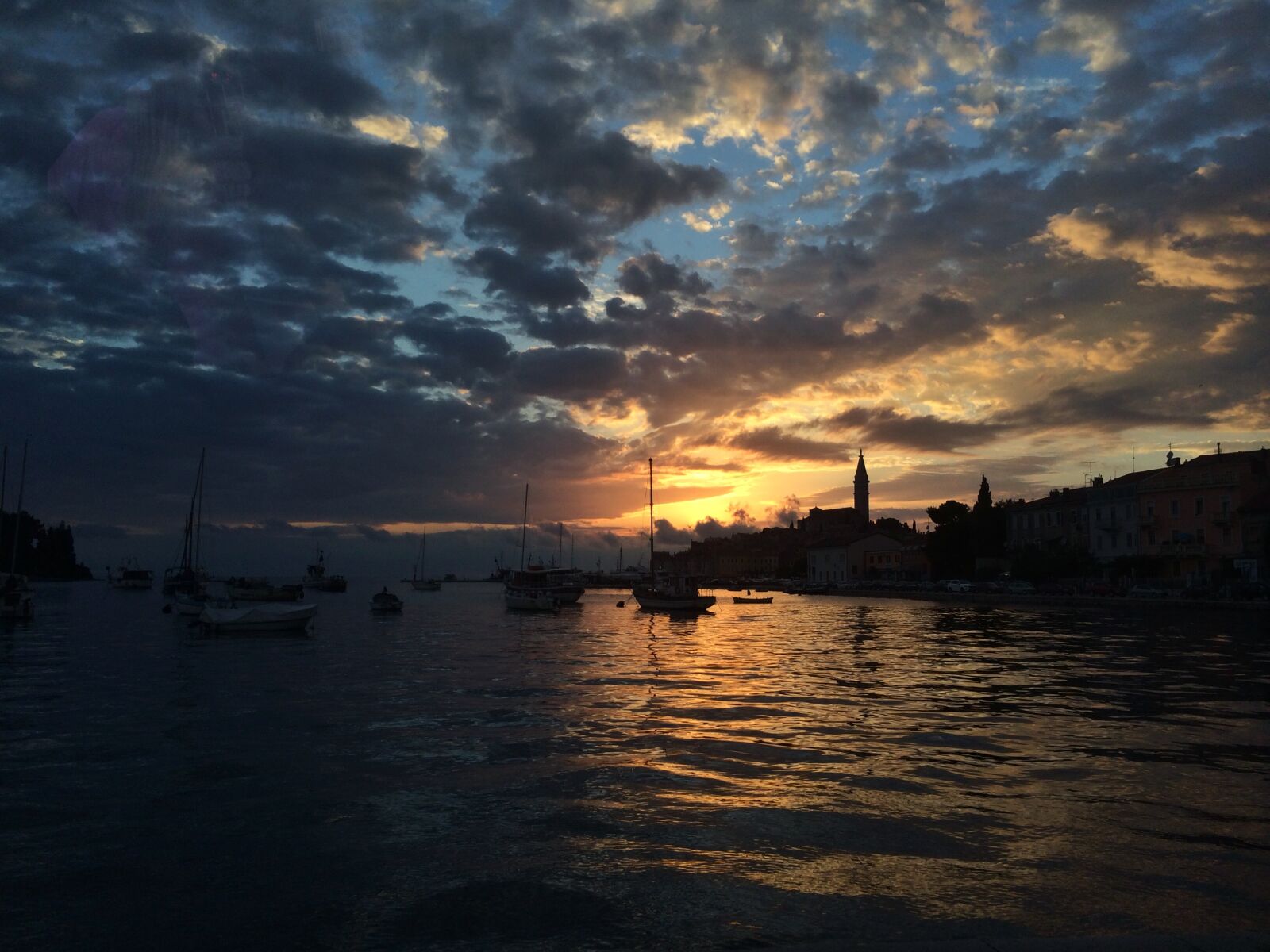 iPhone 5s back camera 4.12mm f/2.2 sample photo. Adriatic, sea, boats, old photography