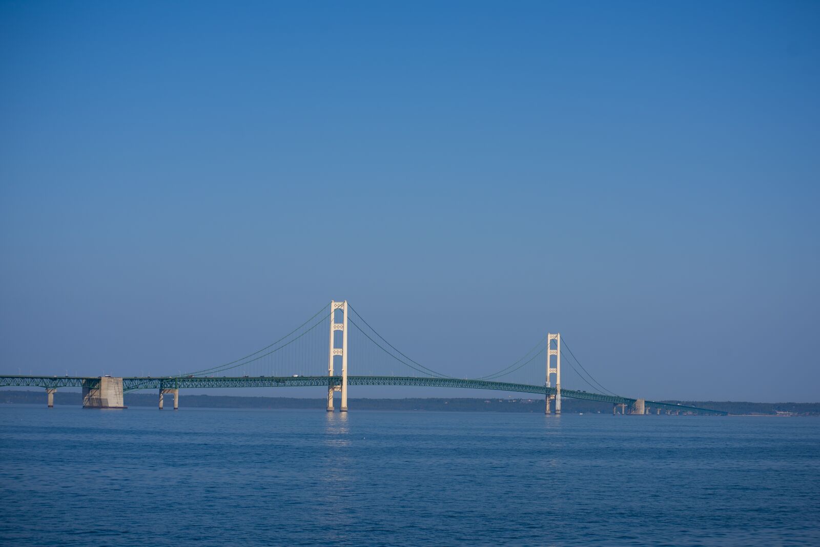 Nikon D810 sample photo. Bridge, mackinac, scenery photography