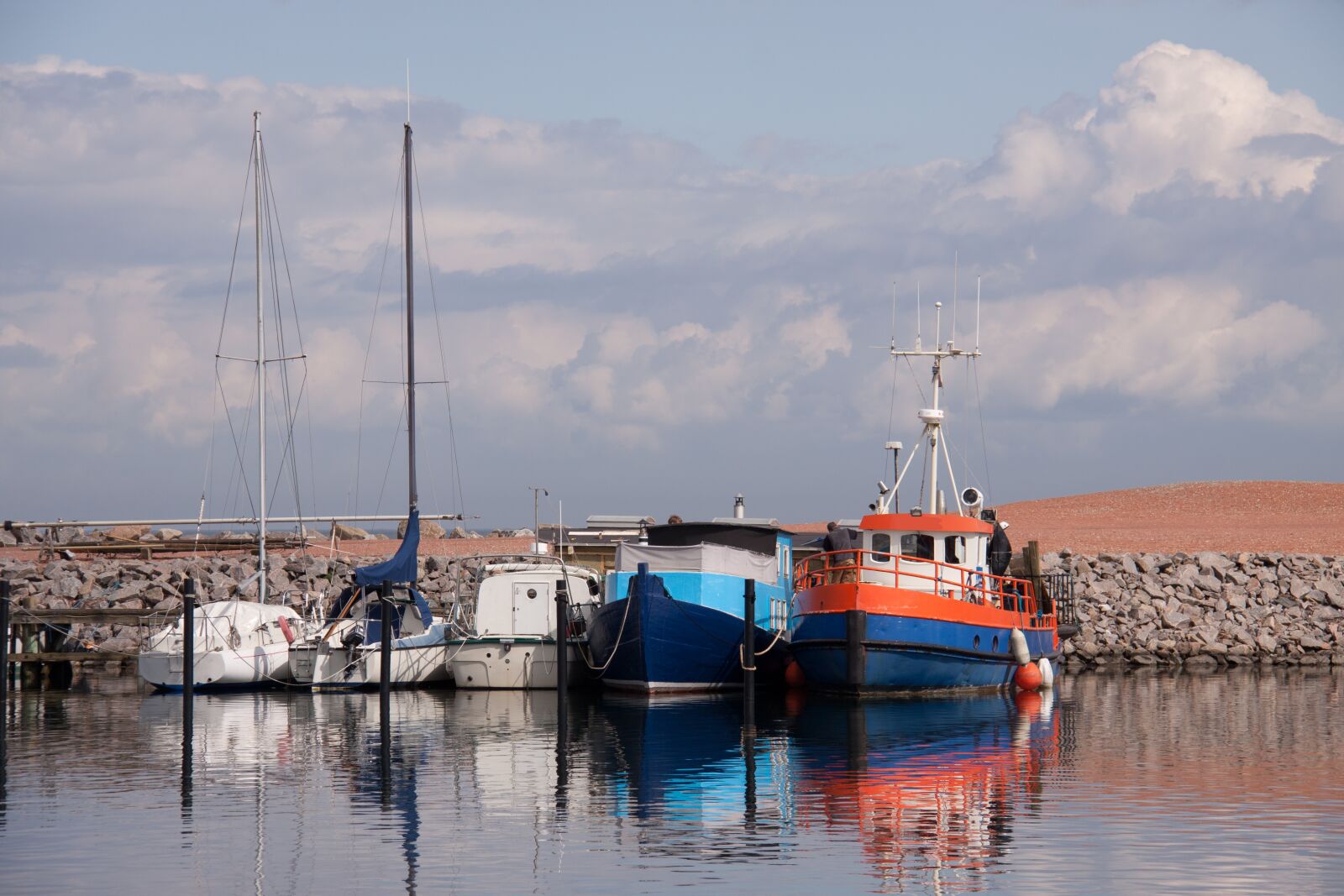 Canon EOS 50D sample photo. Fishing boats, port, skudehavnen photography