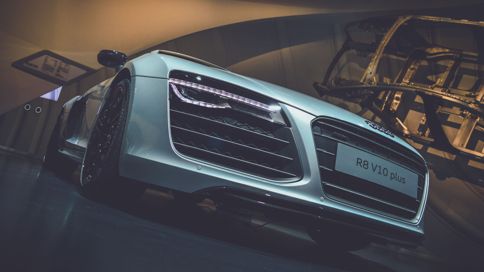 Nikon D3200 sample photo. Audi, plus, r8, v10 photography
