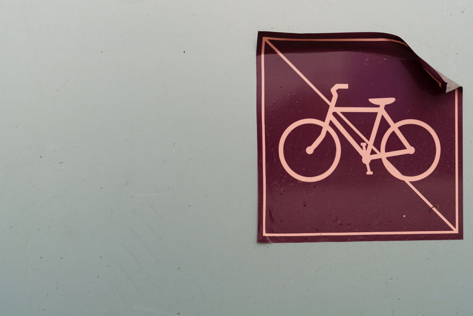 Sony a7R V sample photo. Bicycle sign photography