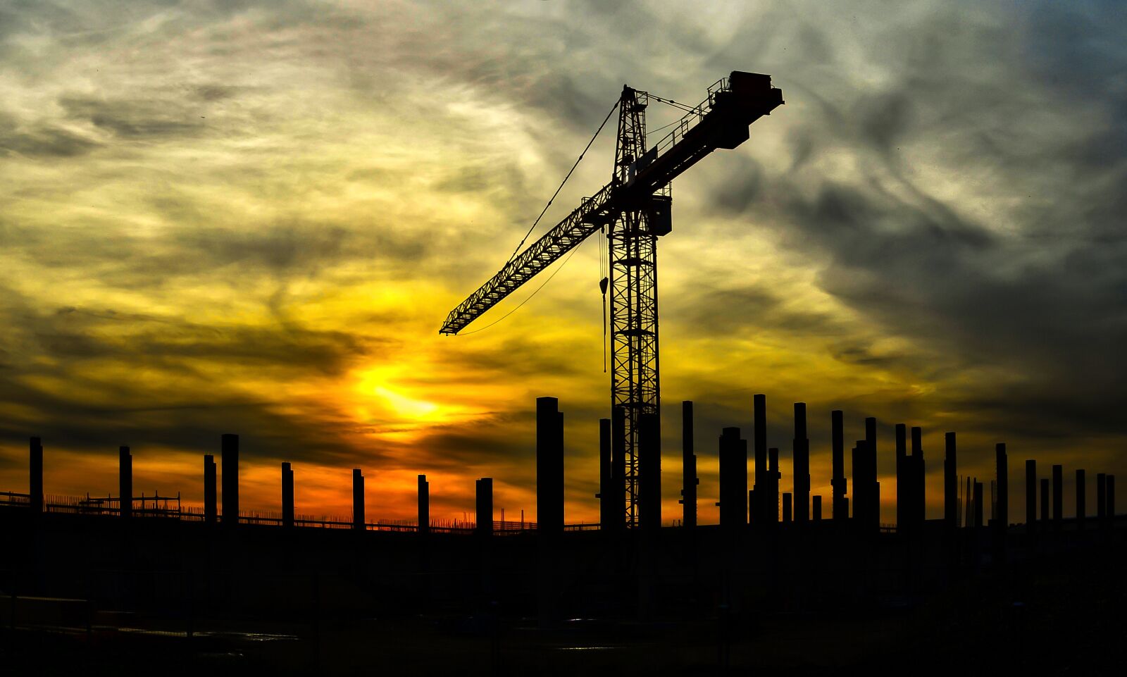 Nikon D5100 sample photo. Site, work, evening photography