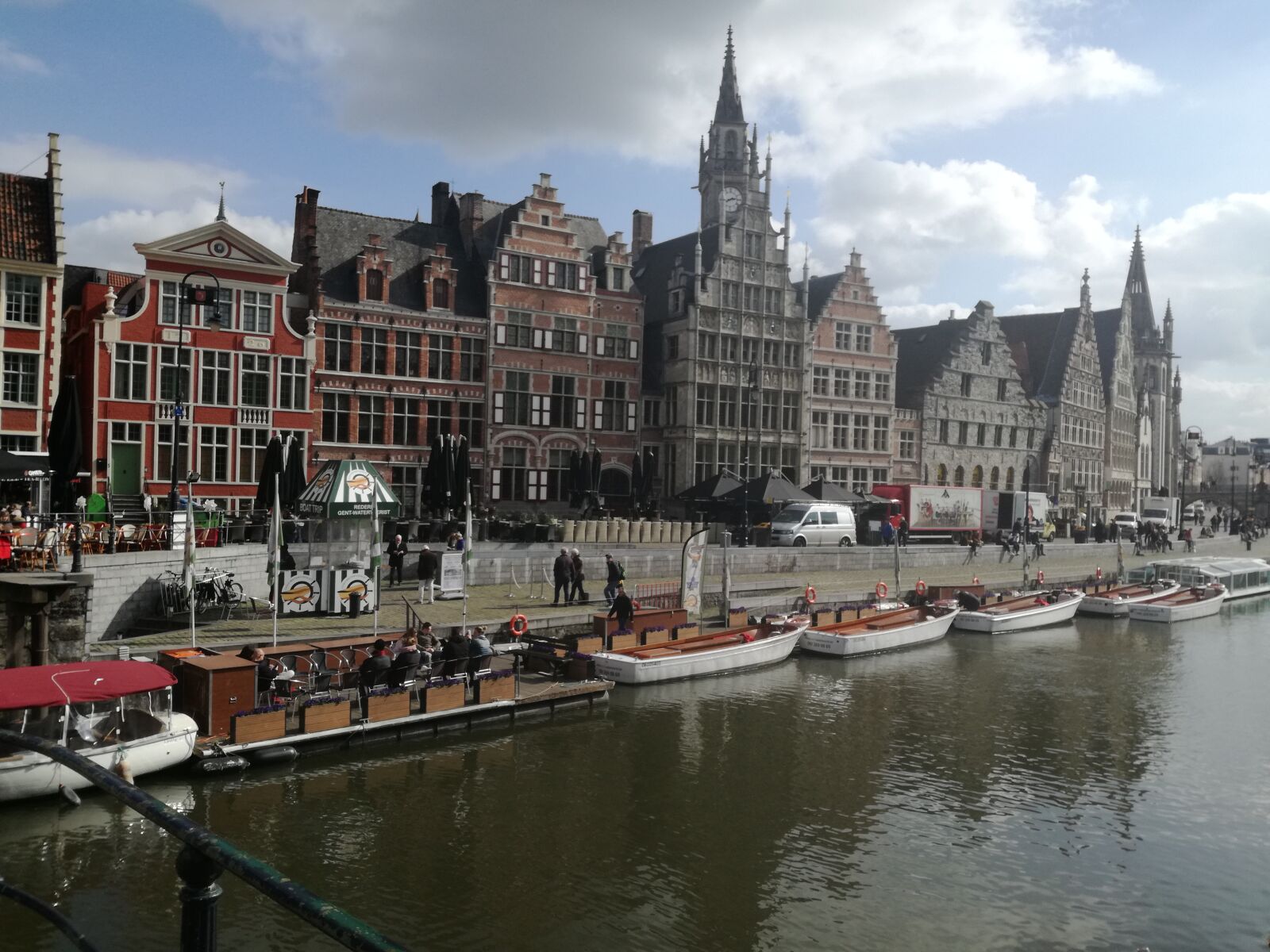 HUAWEI P9 LITE sample photo. Belgium, gent, historic center photography