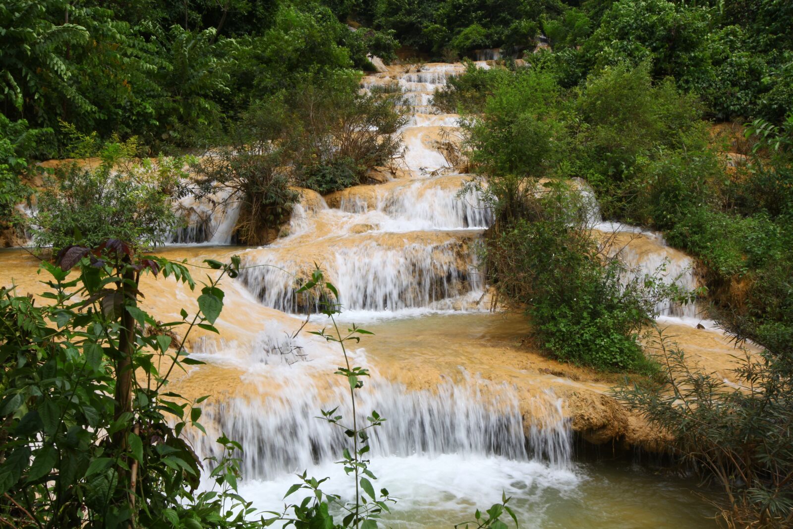 Canon EOS 5D Mark II sample photo. Scenery waterfall mu, stream photography