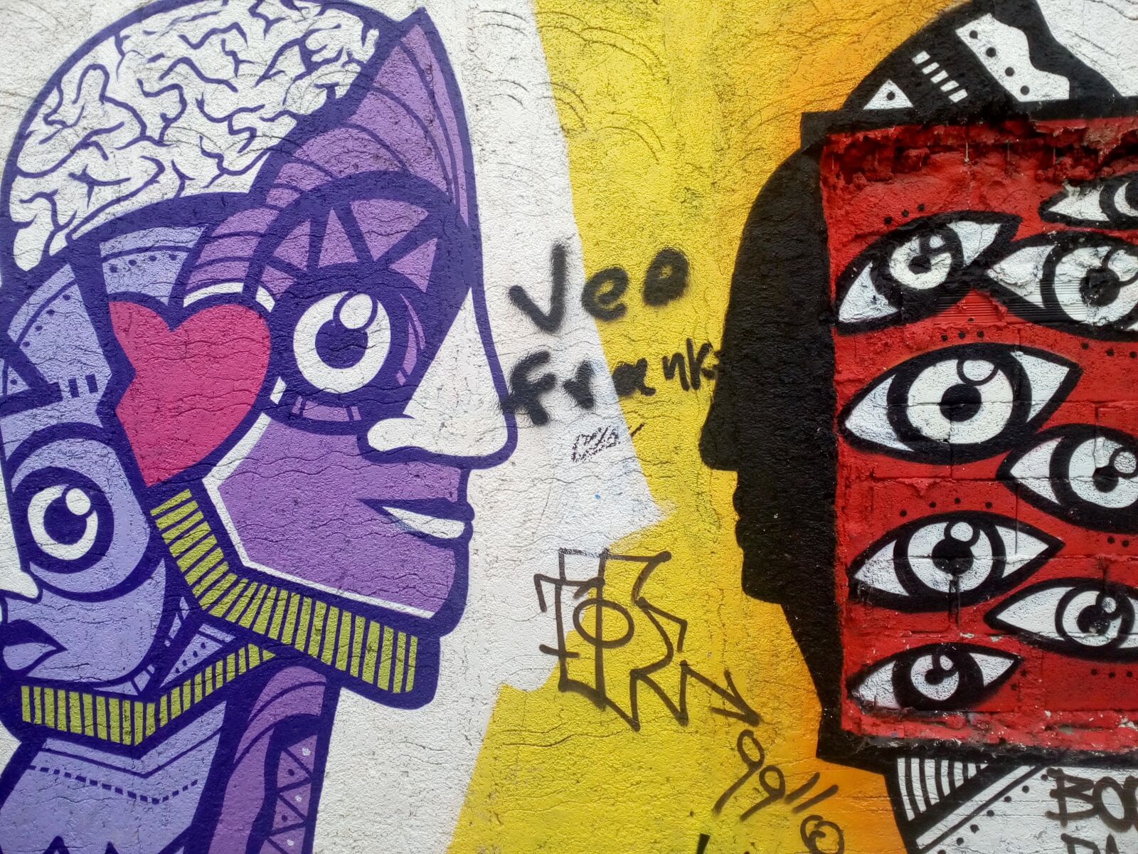 Lenovo VIBE K10 sample photo. Graffiti, post, letter photography