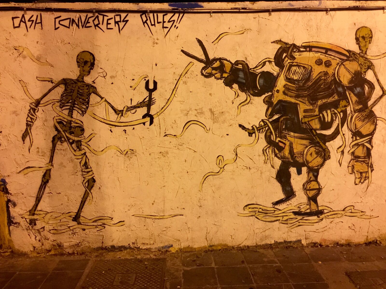 iPhone 6 Plus back camera 4.15mm f/2.2 sample photo. Grafitti, streetart, tagging photography
