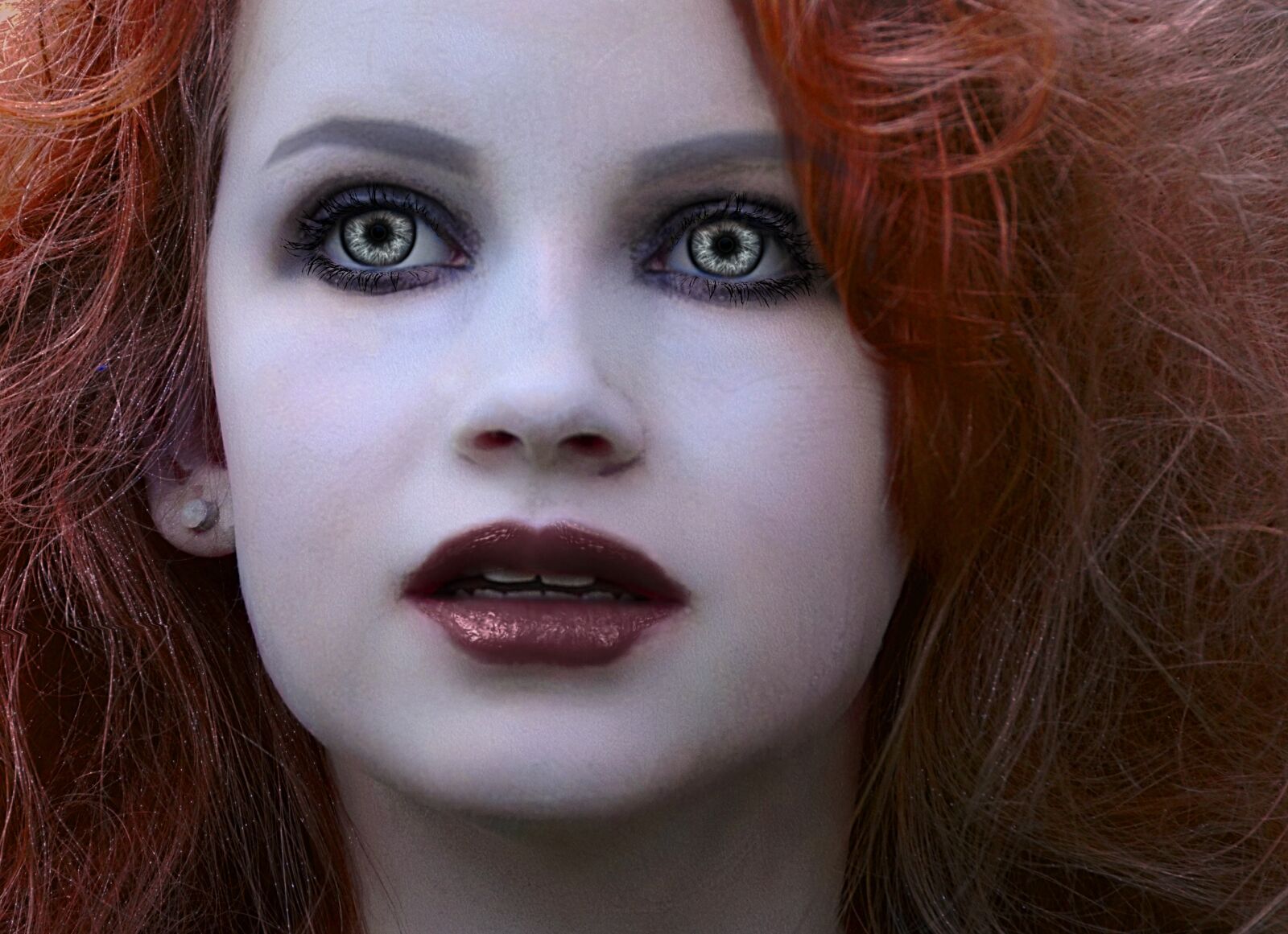 Nikon D5100 sample photo. Woman, carnival, make up photography