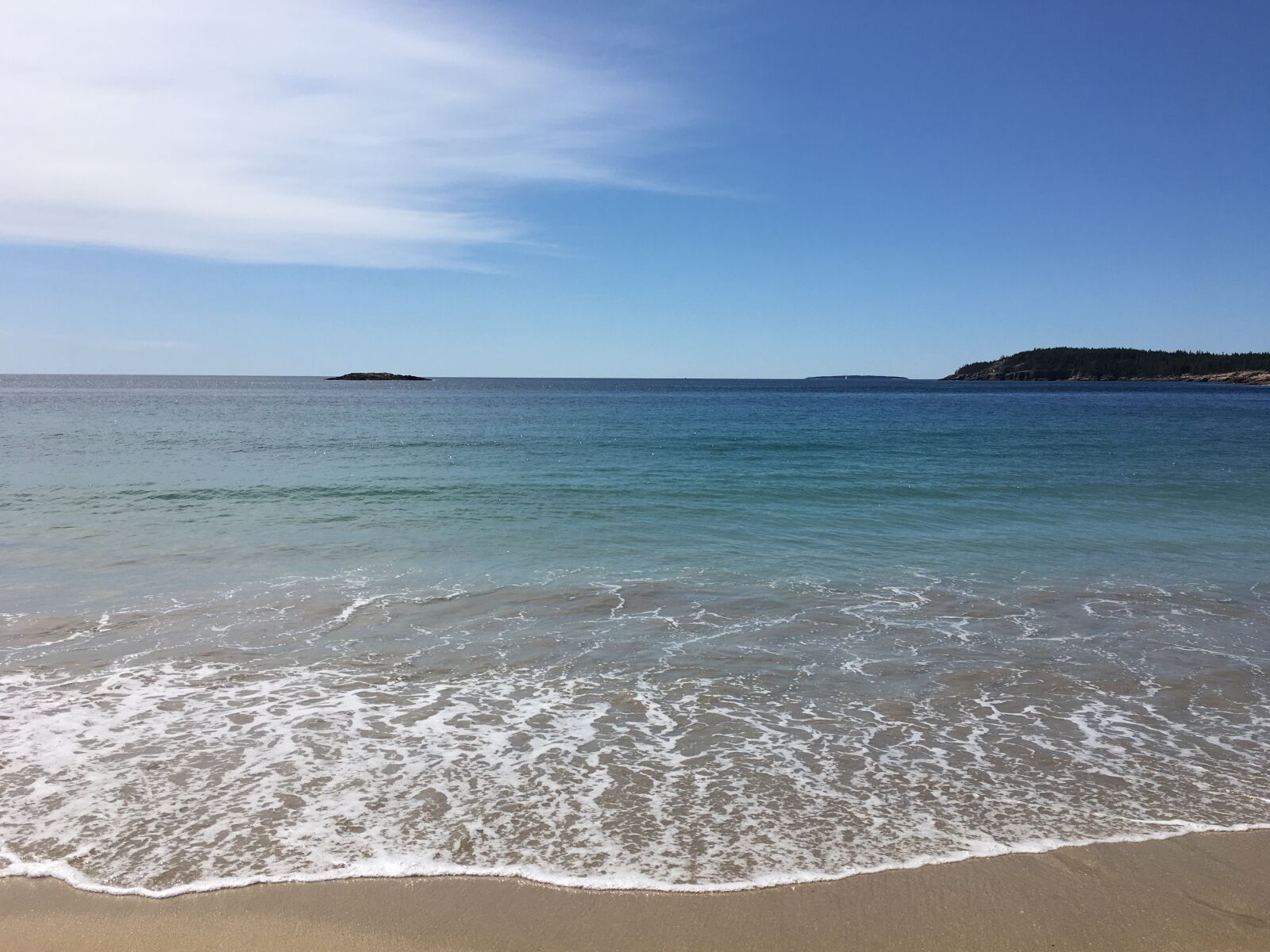 Apple iPhone 6s sample photo. Beach, wave, sky photography