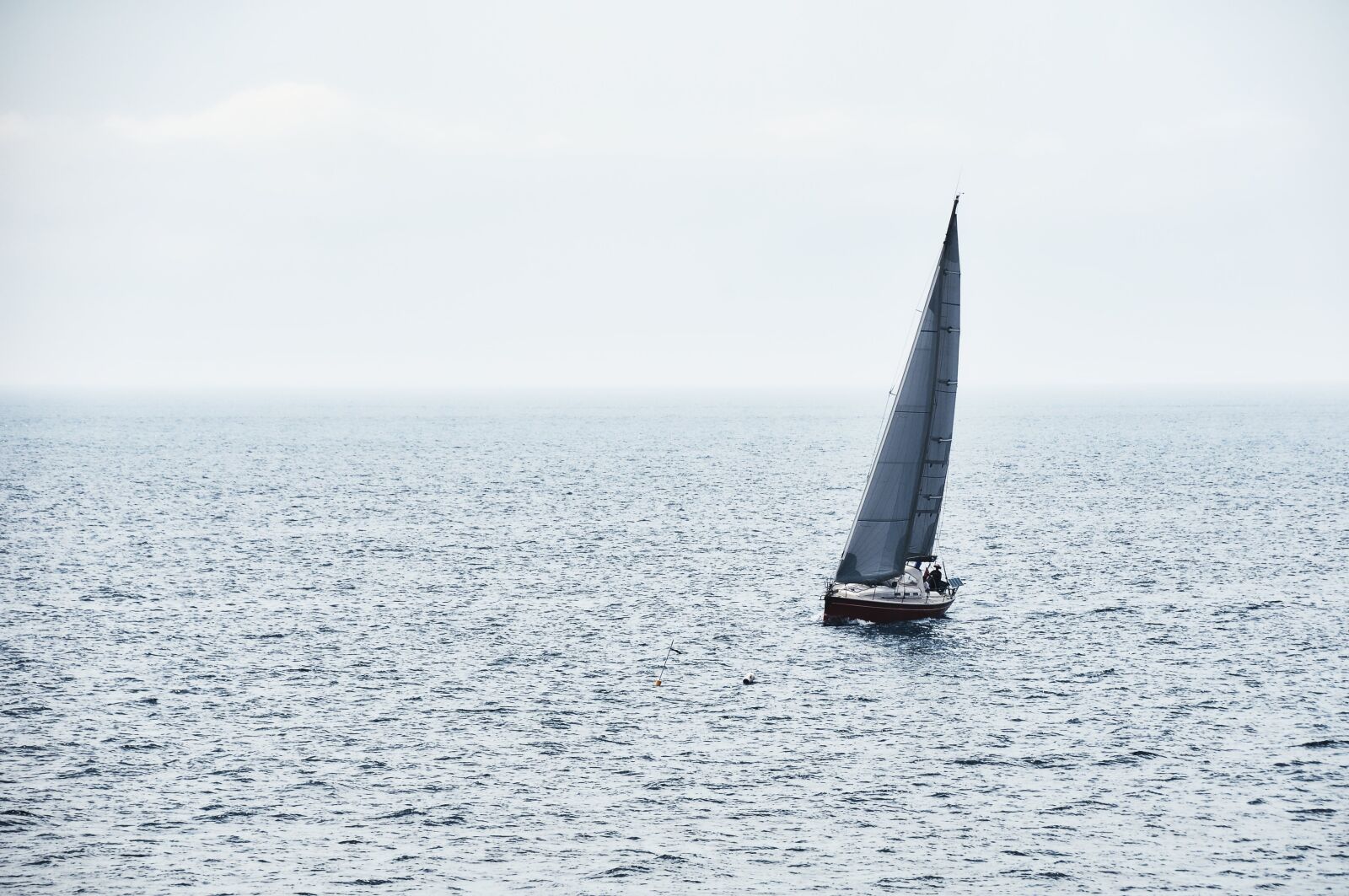 Nikon D300S sample photo. Sailboat, boat, solitude photography