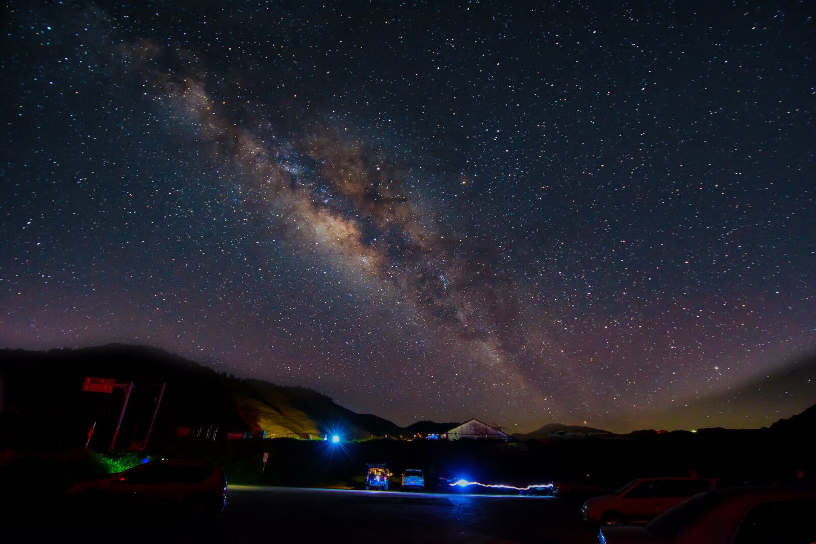 Nikon D7200 sample photo. Taiwan hehuan mountain, galaxy photography
