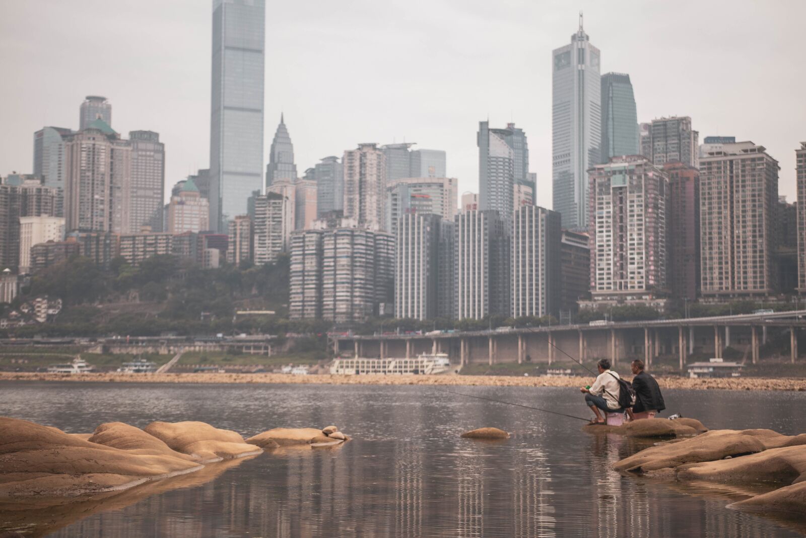 Canon EOS 80D sample photo. Fishing, city, chongqing photography