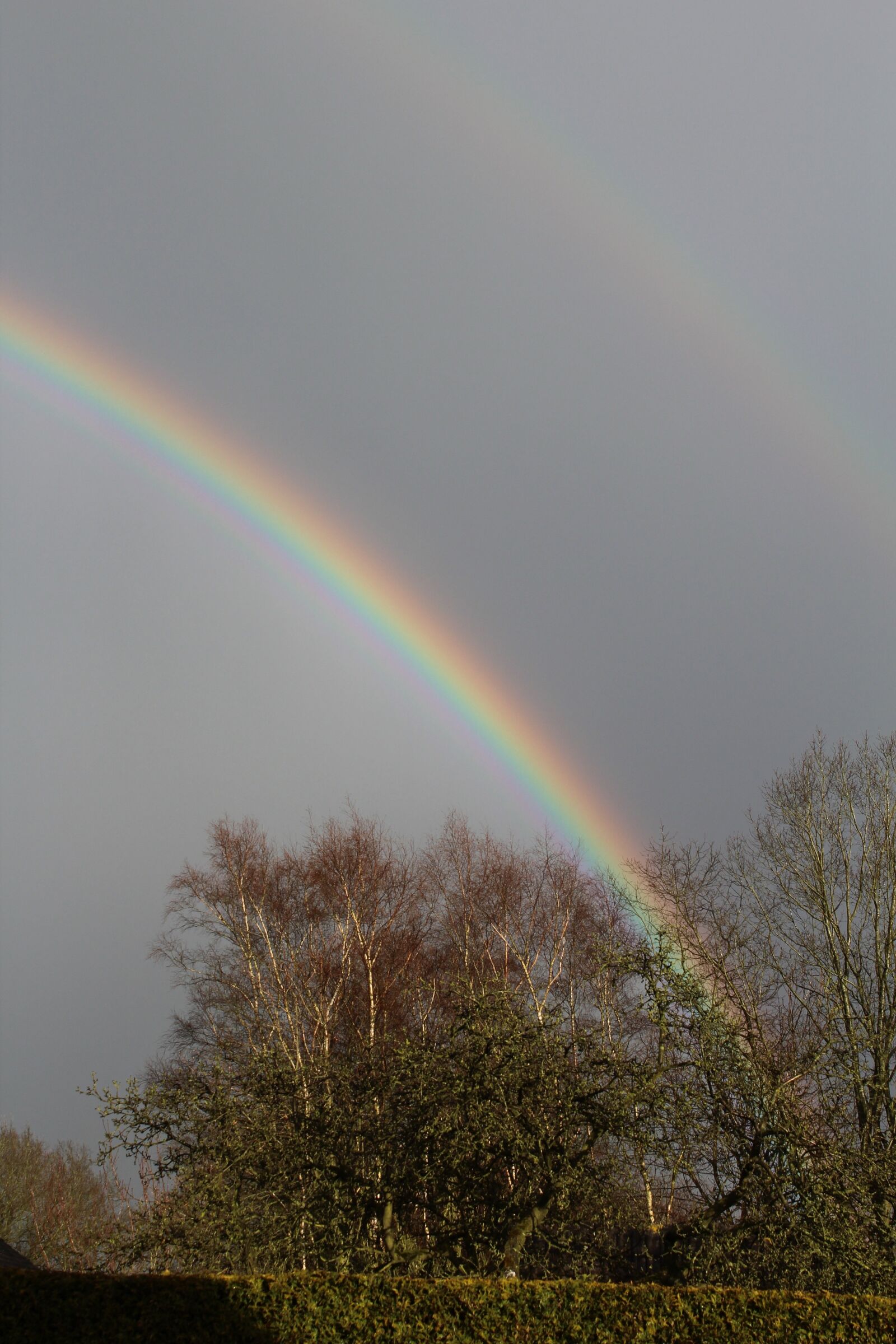 Canon EF-S 18-55mm F3.5-5.6 III sample photo. Rainbow, sky, mood photography