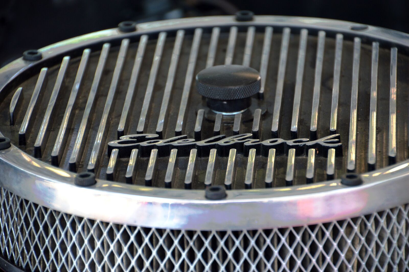 Nikon D3200 sample photo. Mark, edelbrock, chrome photography