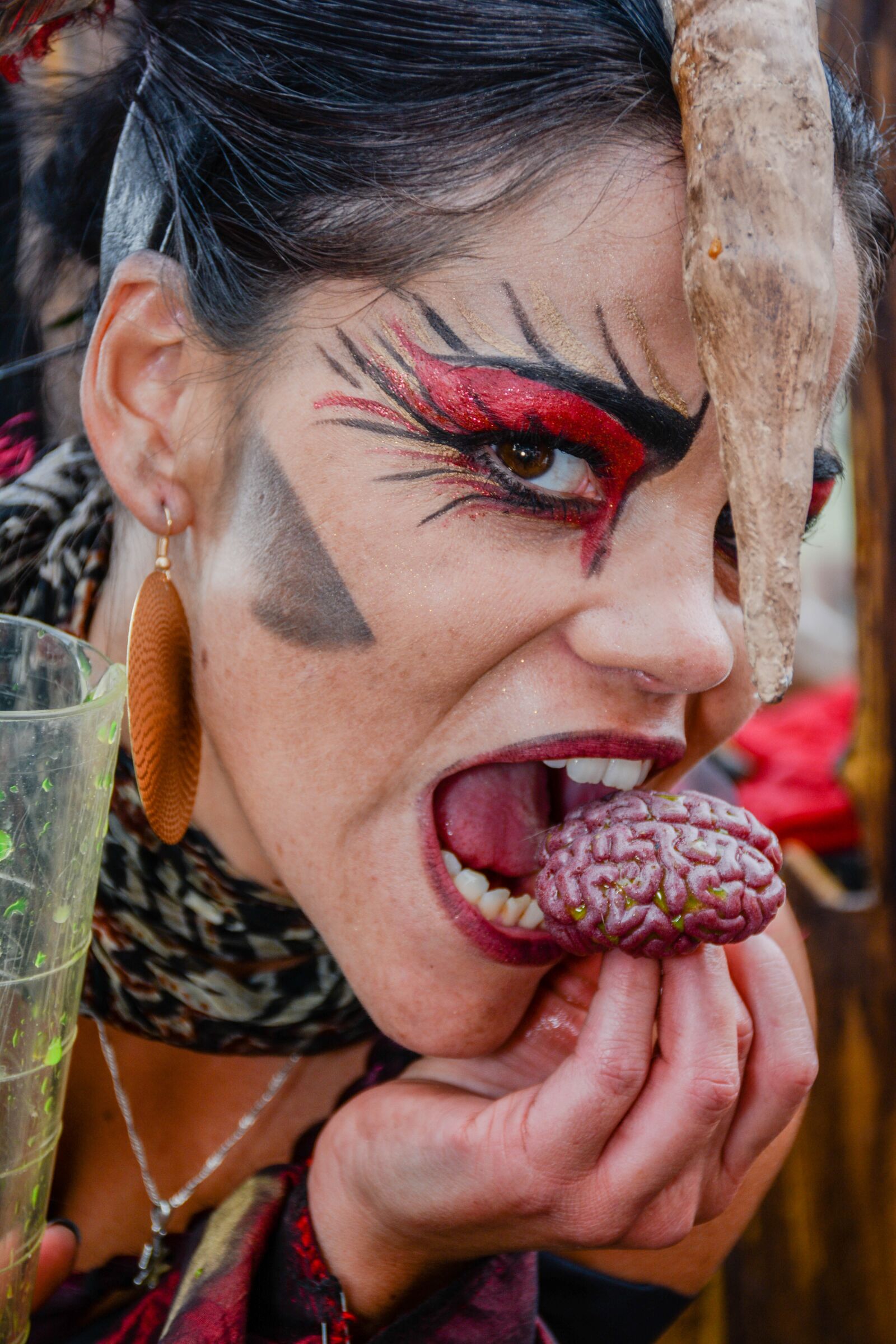 Nikon D7100 sample photo. Woman, witch, vampire photography
