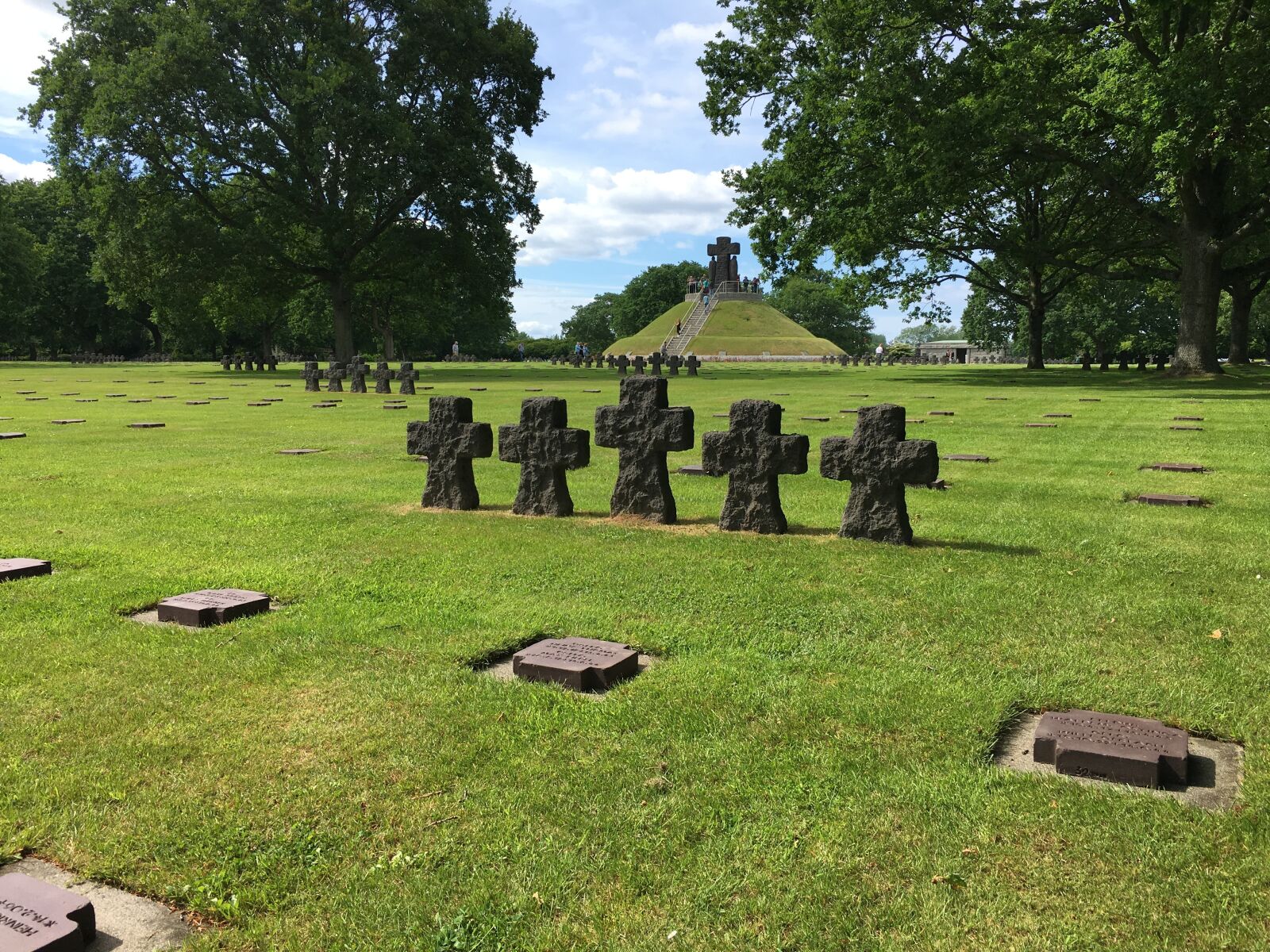 Apple iPhone 6s Plus sample photo. Cemetery, german cemetery, wwii photography