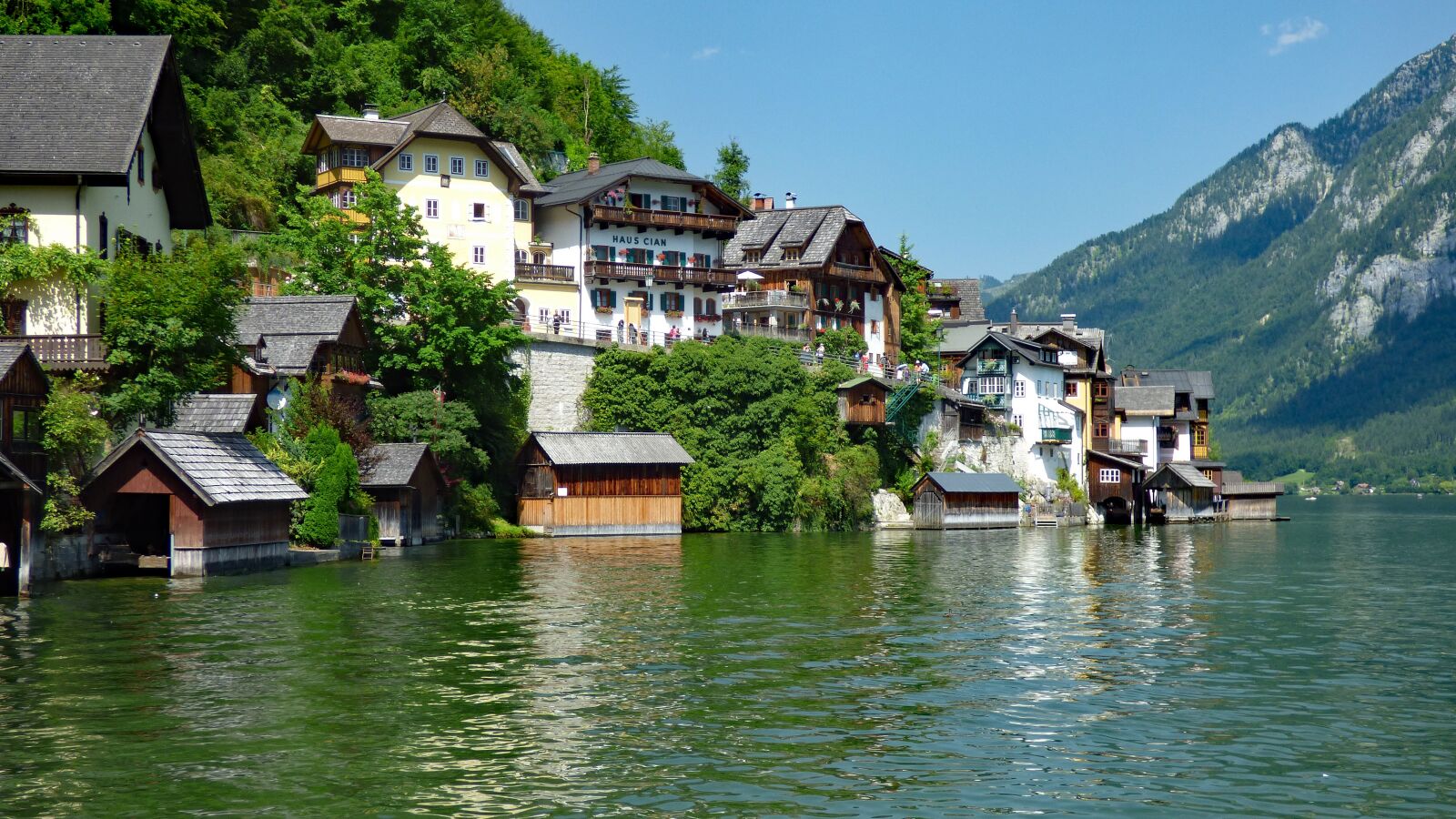 Panasonic Lumix DMC-FZ70 sample photo. Hallstatt, austria, lake photography