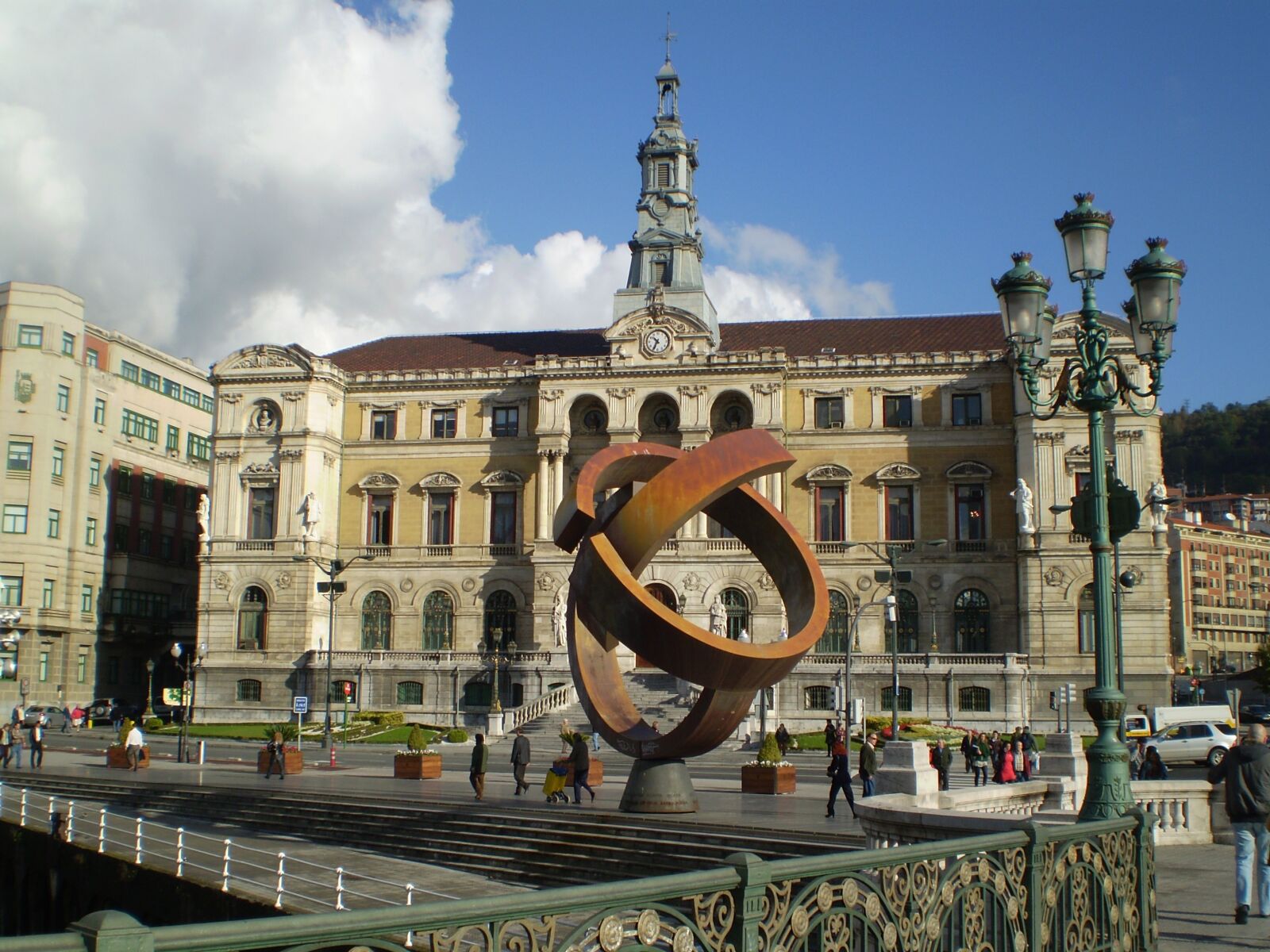 Olympus FE210,X775 sample photo. Bilbao, tourism, landscape photography