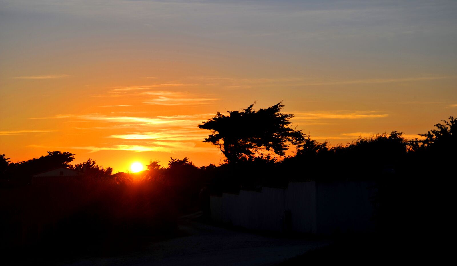 Nikon D3 sample photo. Atmospheric, sunset, ile de photography