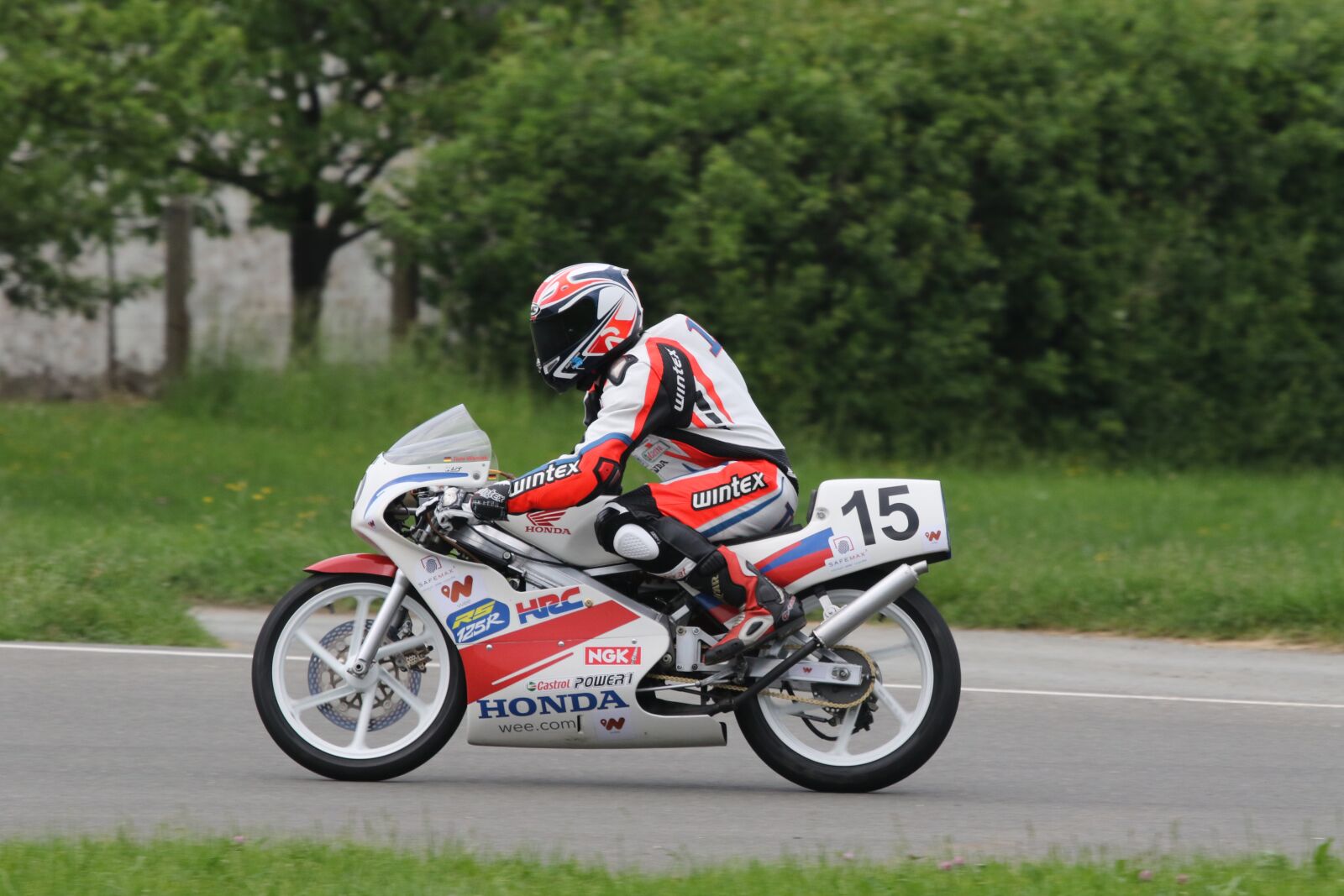 Canon EF 100-400mm F4.5-5.6L IS USM sample photo. Motorsport, 125cc honda, motorsport photography