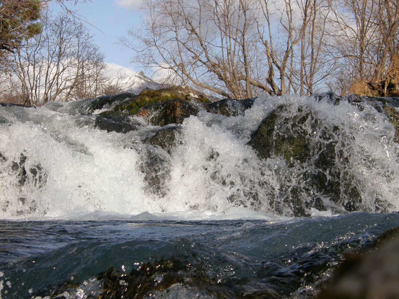 Olympus SP550UZ sample photo. Waterfall, cascade, threshold photography