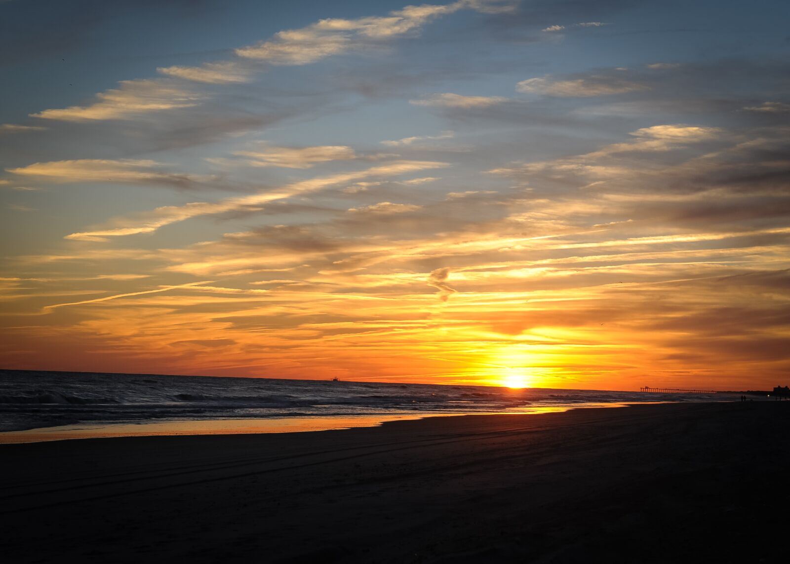 Nikon D700 sample photo. Sunset, beach, north carolina photography