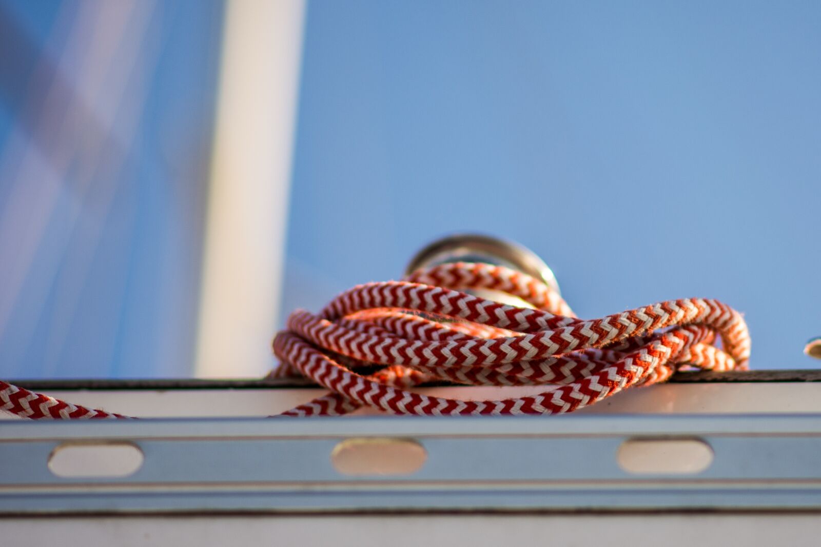 Nikon D7200 sample photo. Knot, yachting, ropes photography