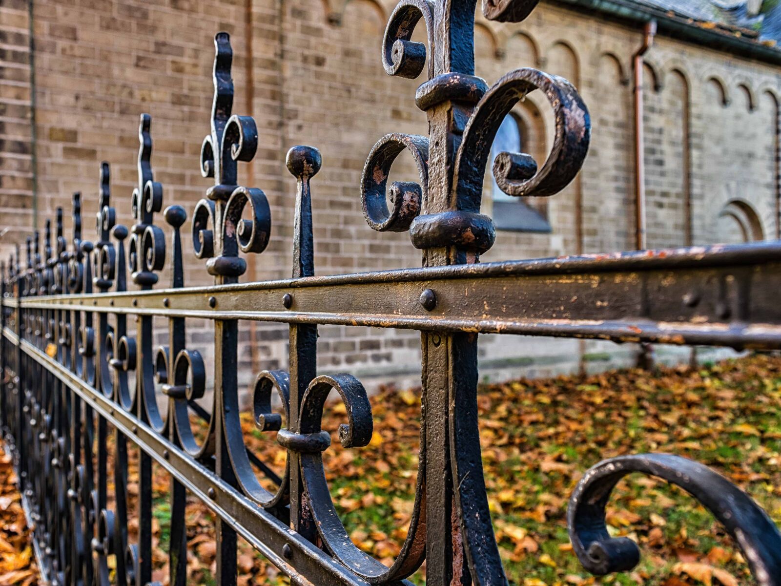 Nikon D3300 sample photo. Iron, gate, old, security photography