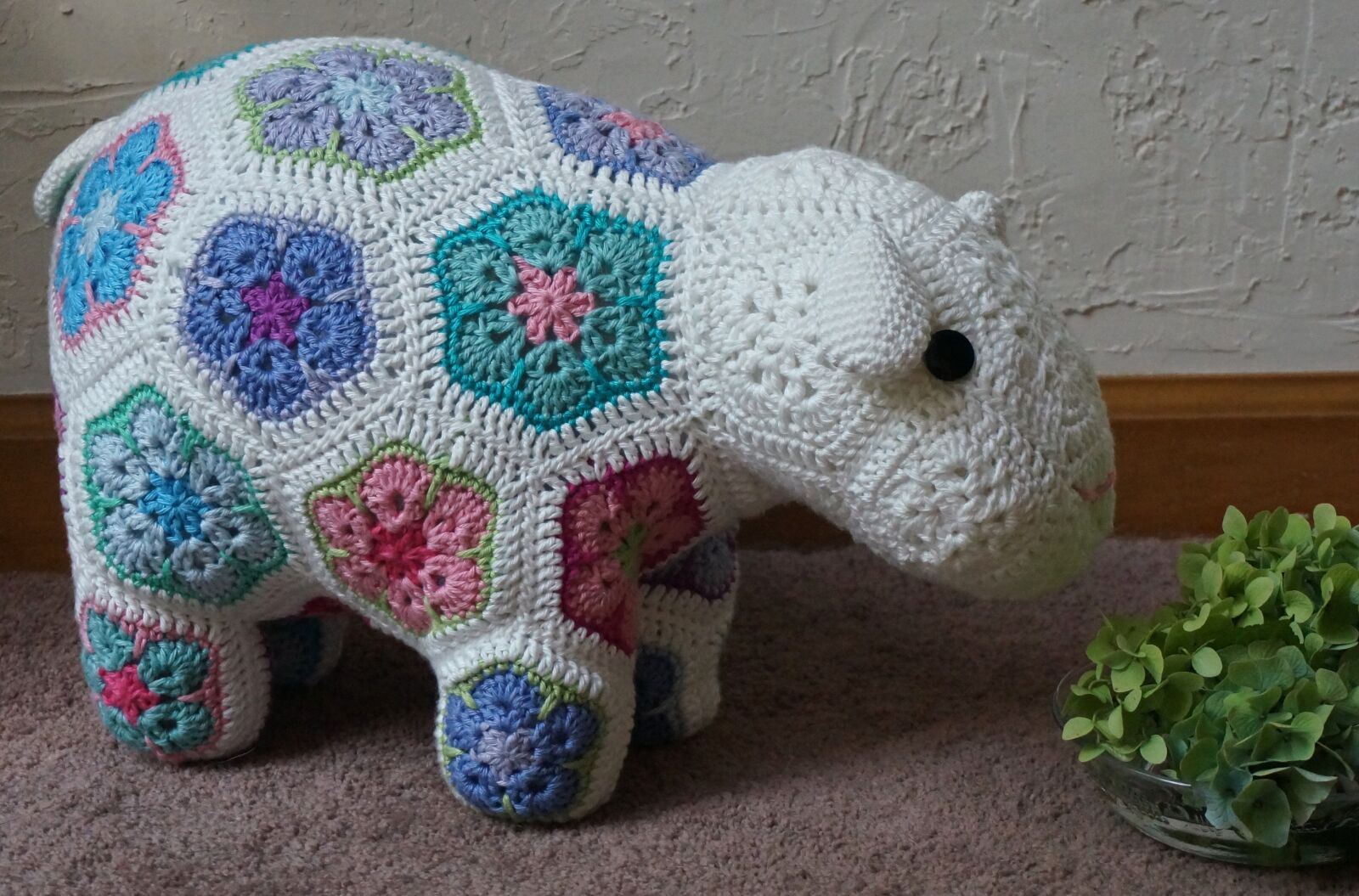 Sony Alpha NEX-5T sample photo. Crocheted happy lamb, african photography