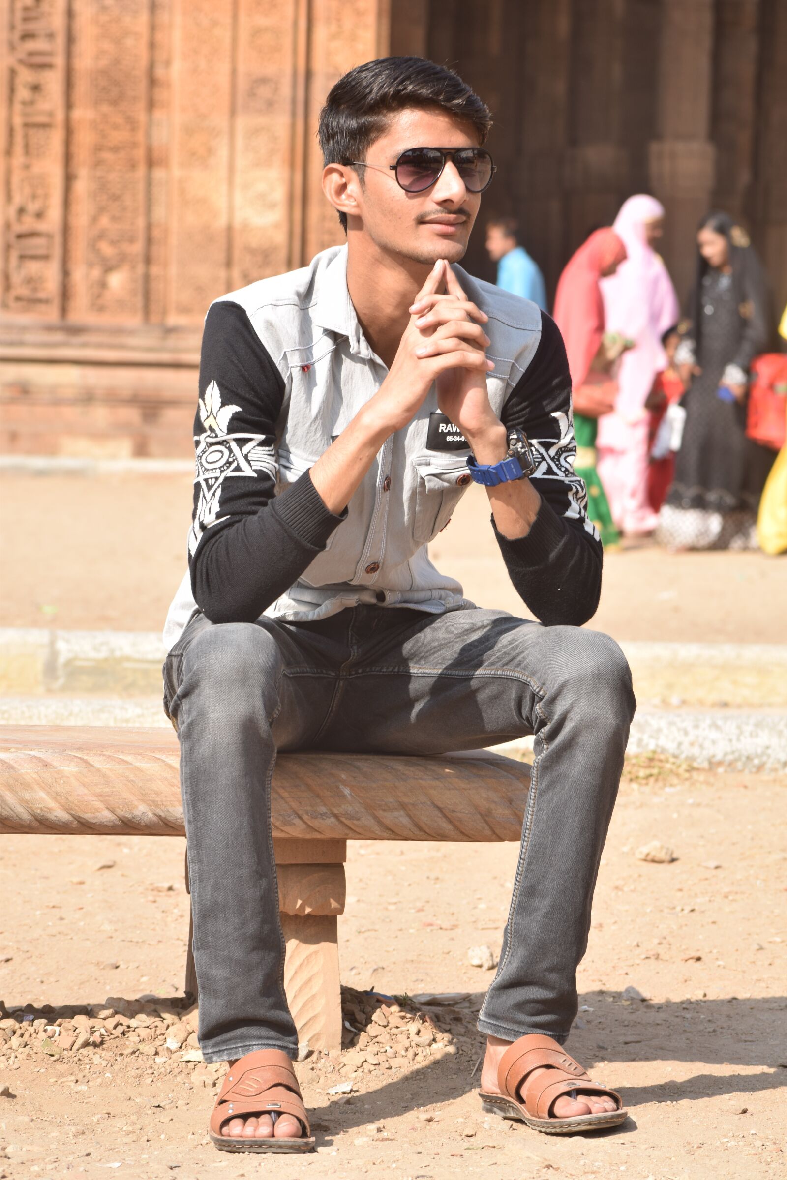 Nikon D3300 sample photo. Sitting, posing, views photography