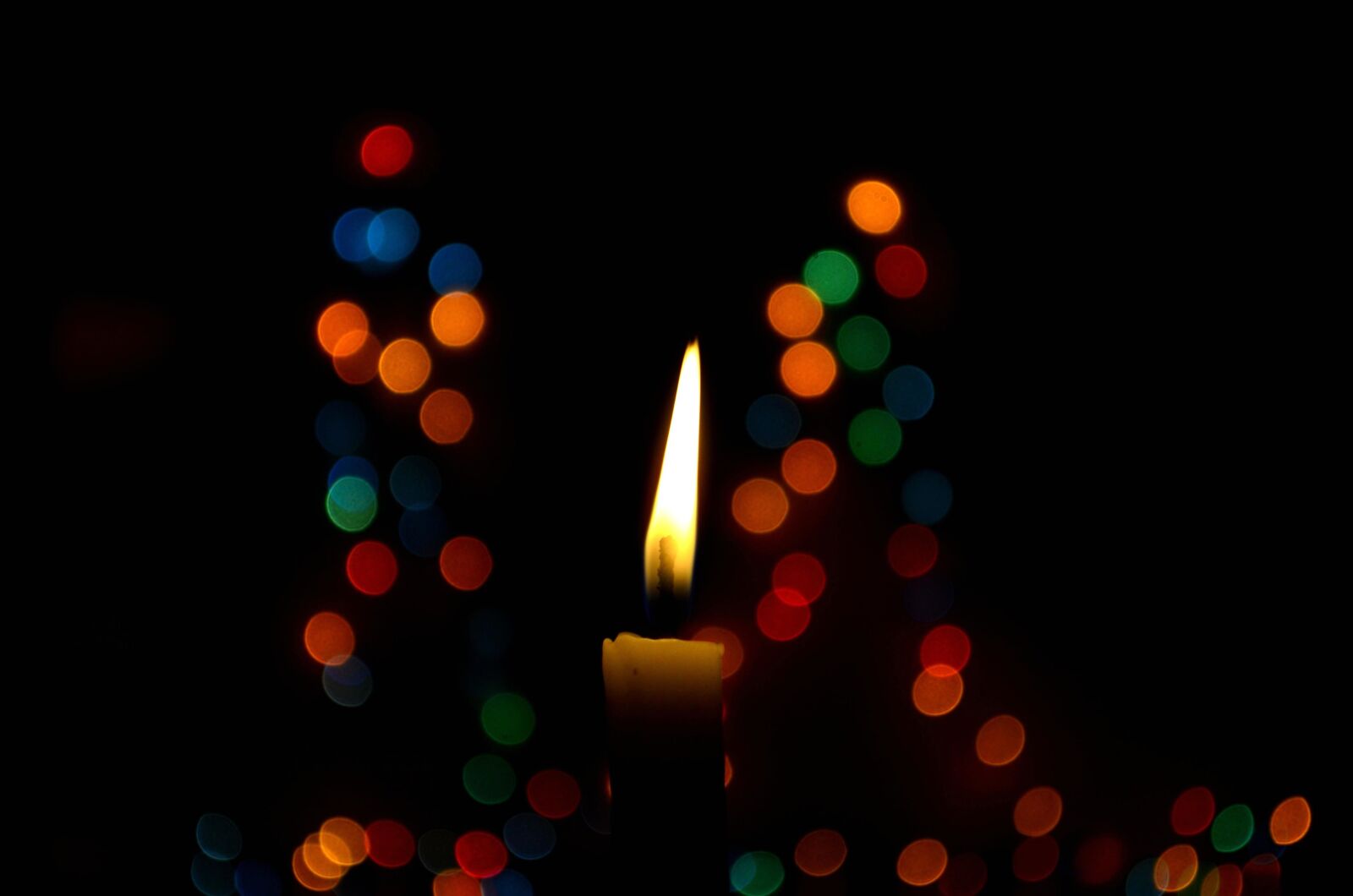 Nikon D5100 sample photo. Candle, night, christmas, light photography